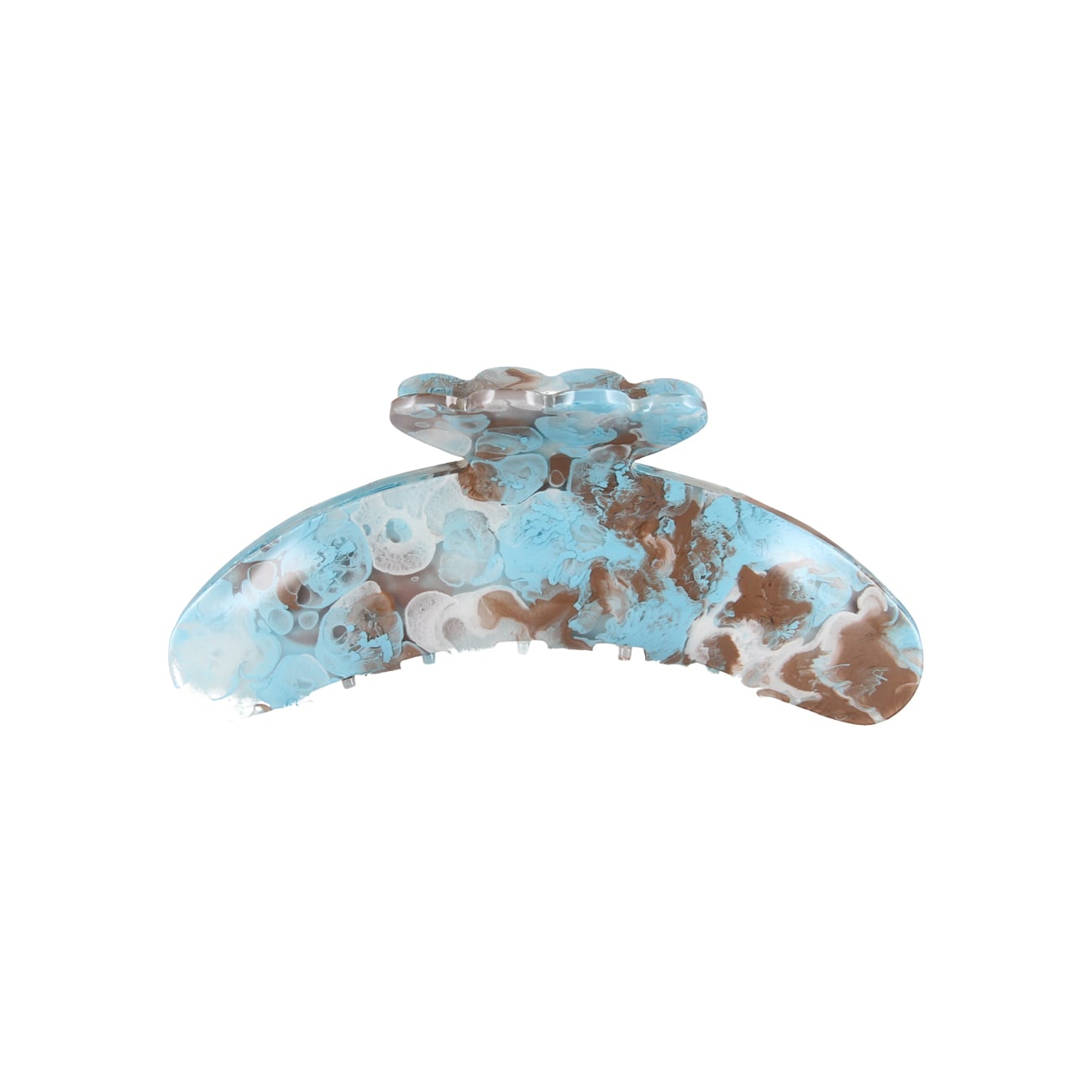 Lola Hårklemme - Blå Splash