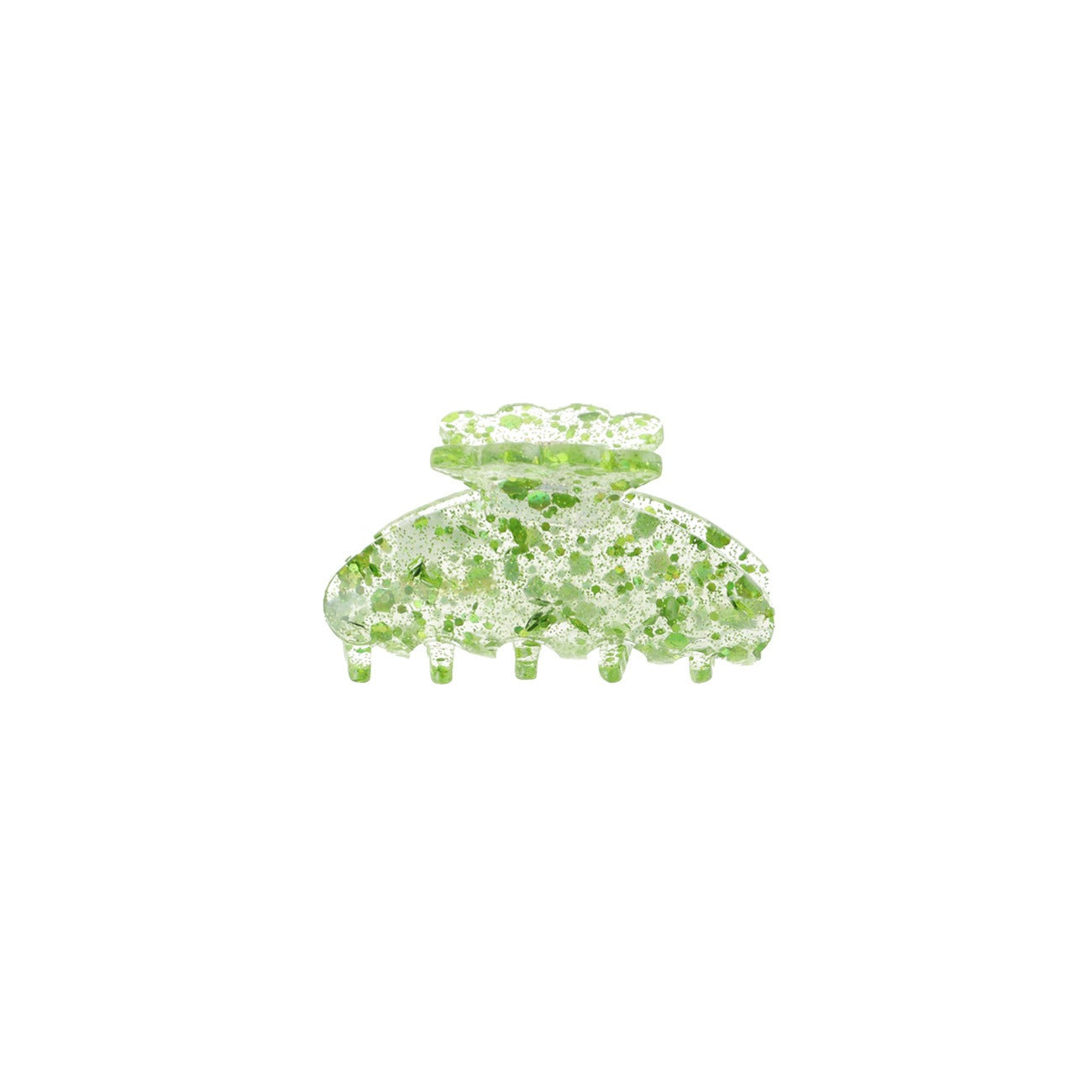 Lulu Hårklemme - Confetti Grøn