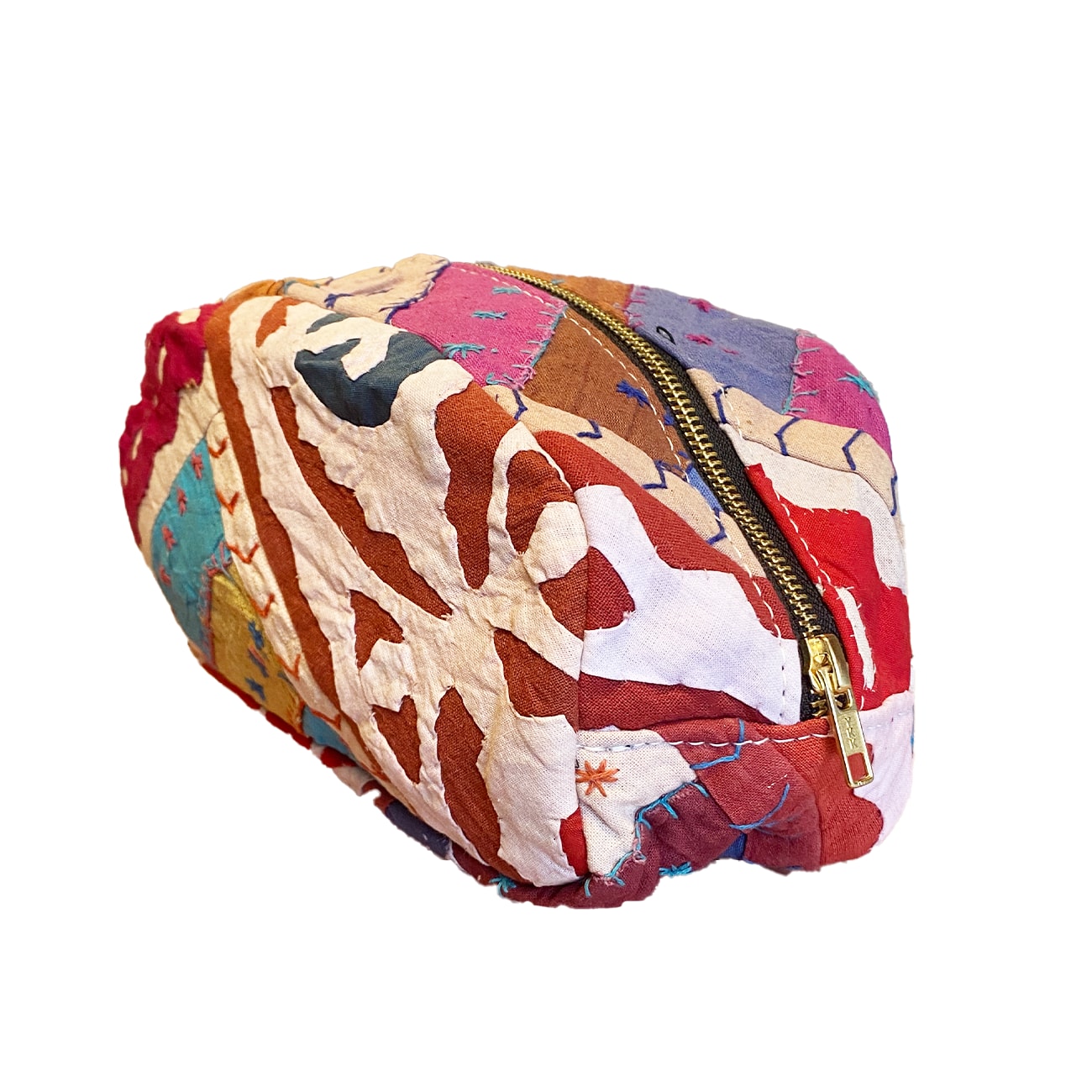 Mila Patchwork Makeup Taske - Nr. 17