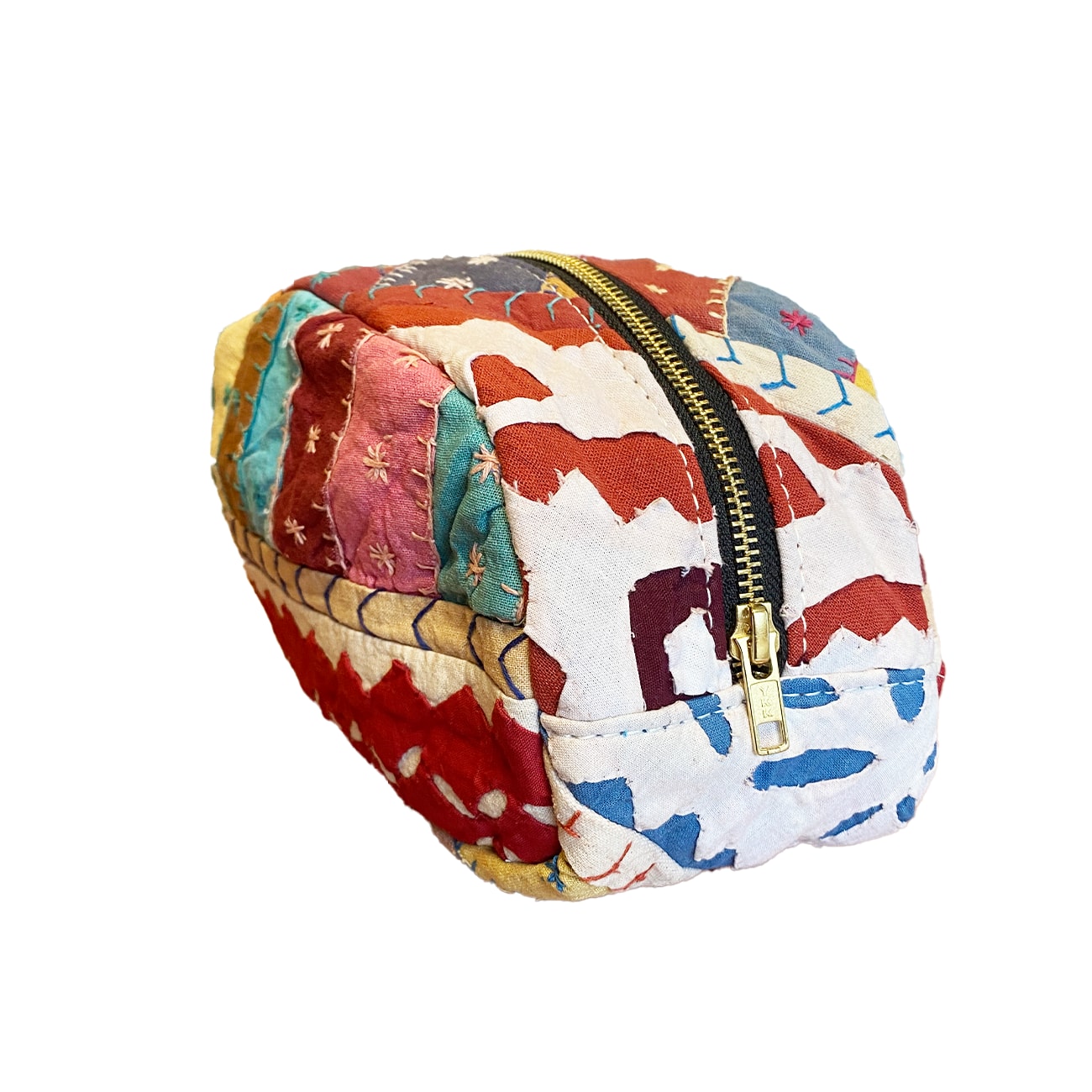 Mila Patchwork Makeup Taske - Nr. 21