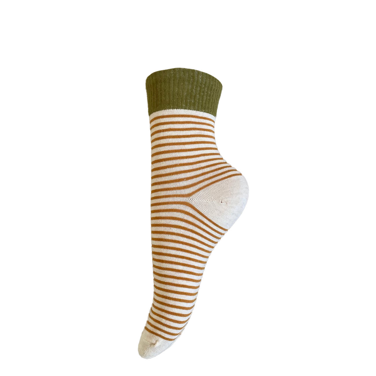 Strømper - Onesize - Matcha/Kanel