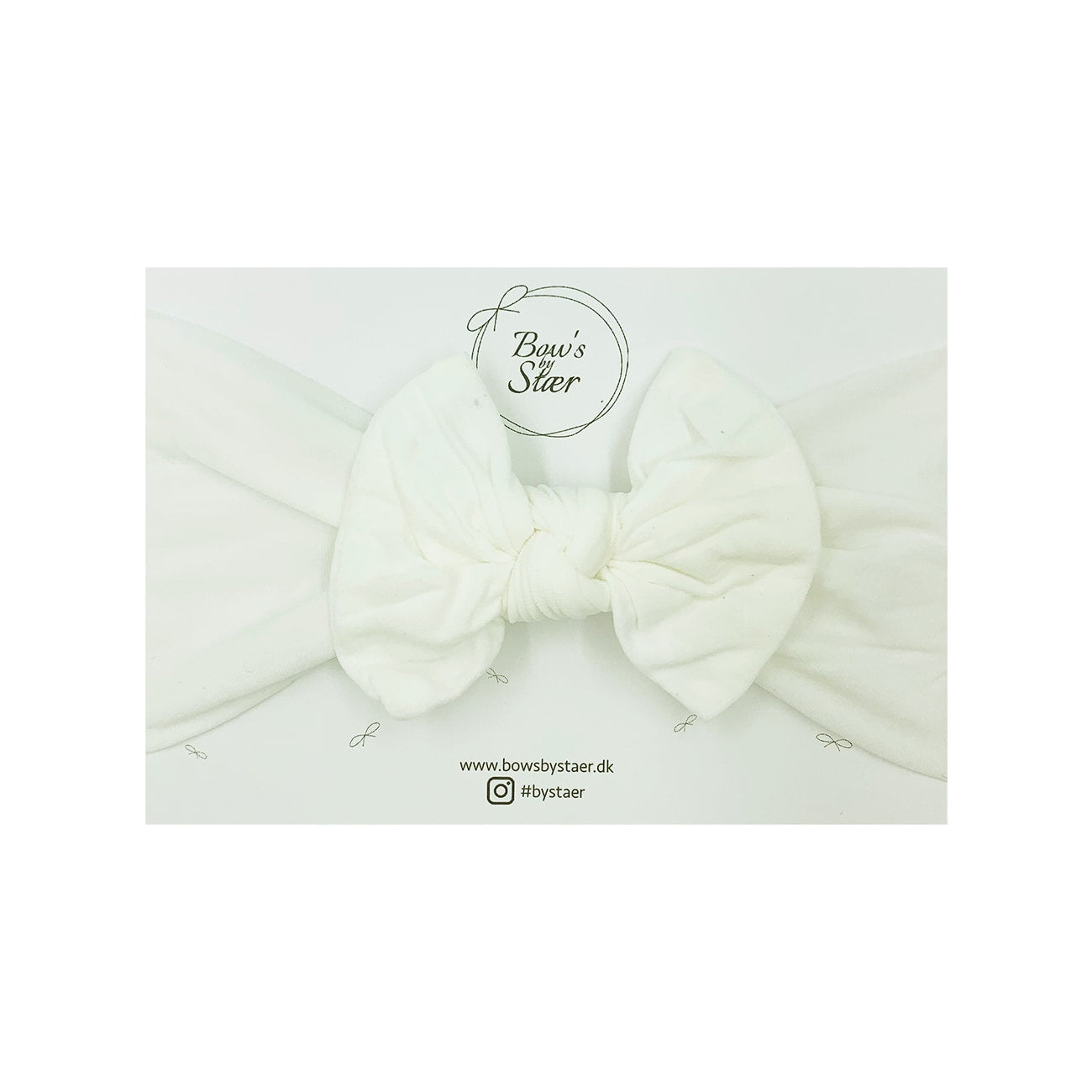 Astrid Hårbånd - Råhvid
