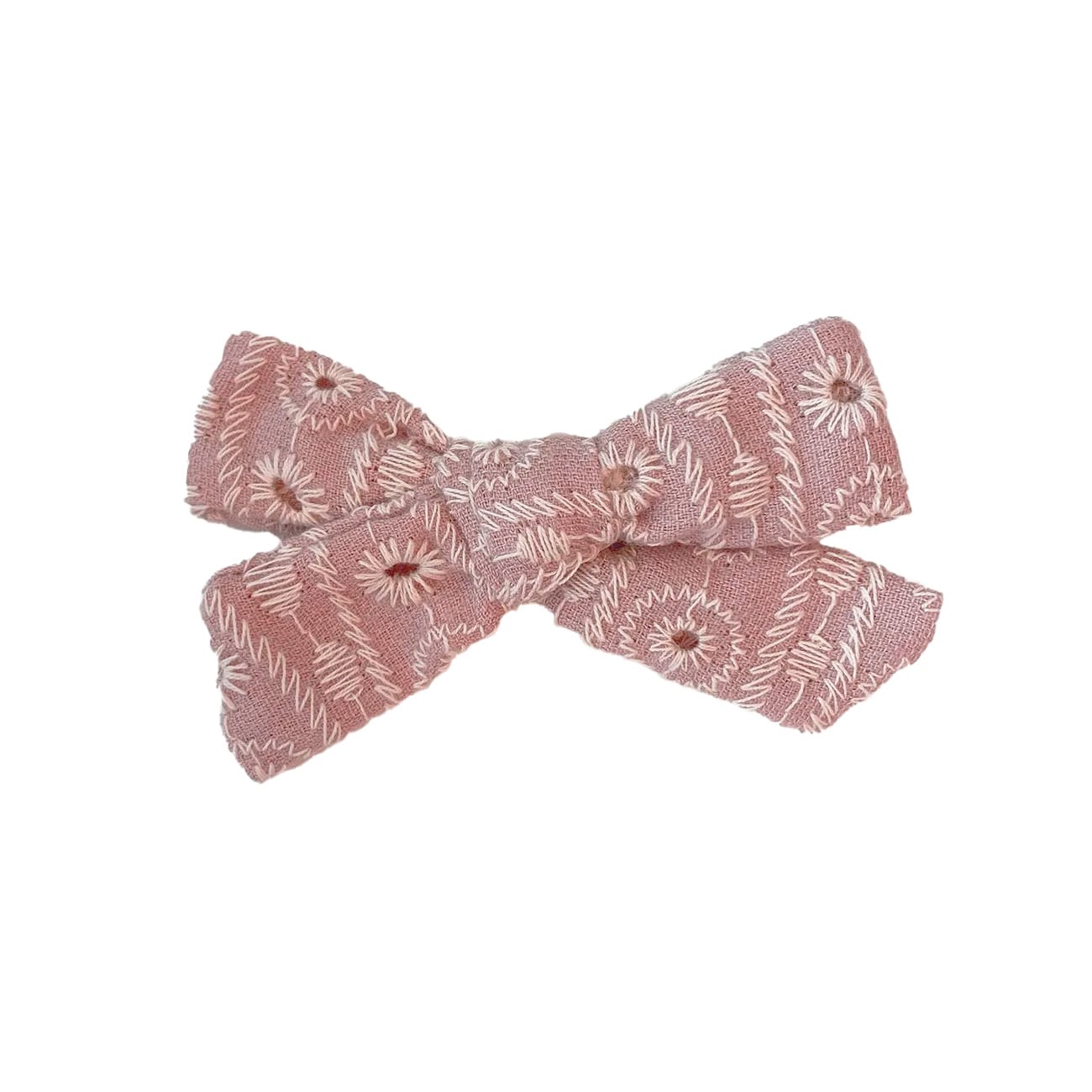 Dorthea Sløjfe - Antique Rose Broderet