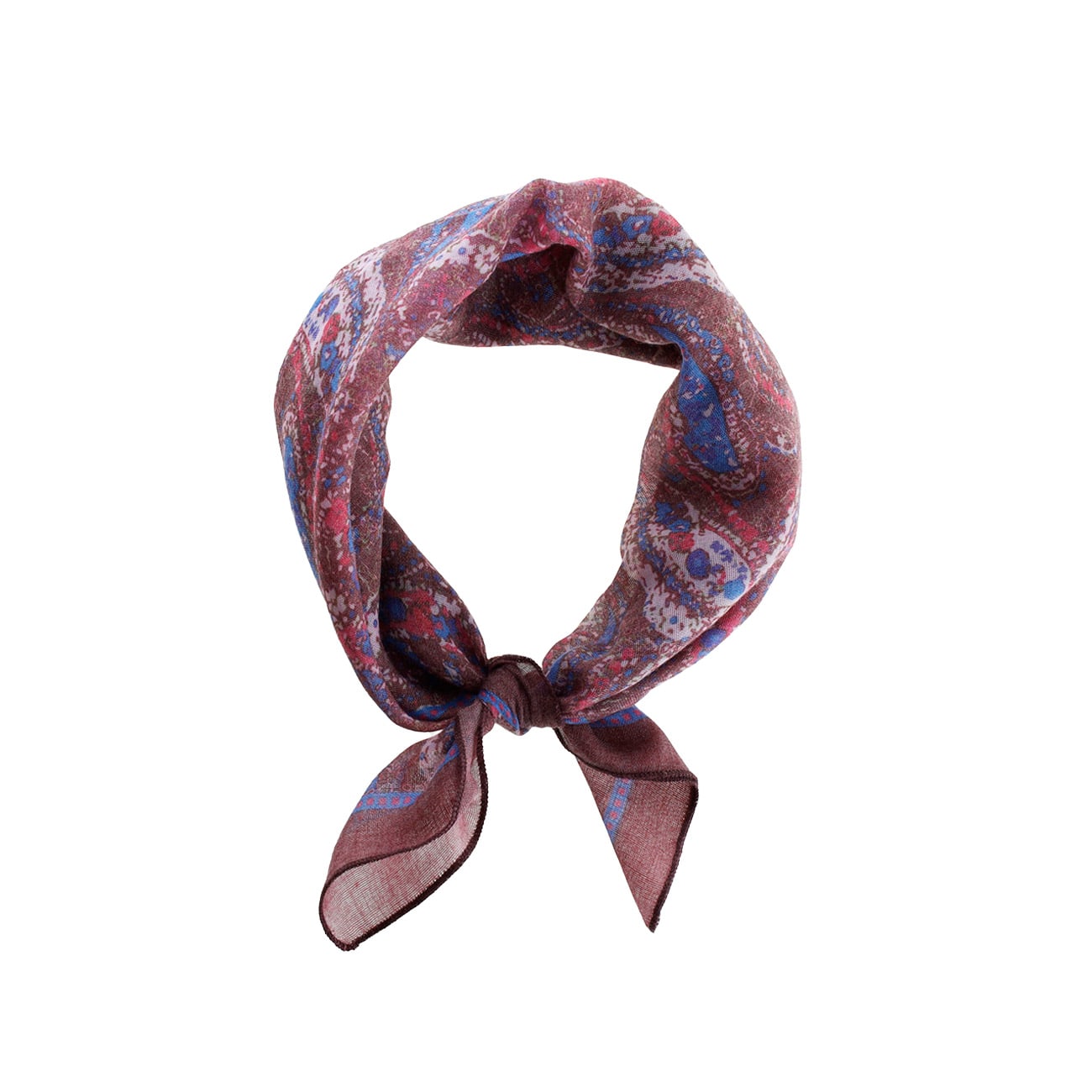 Vaiana Tørklæde - Mørk Lilla/Rosa