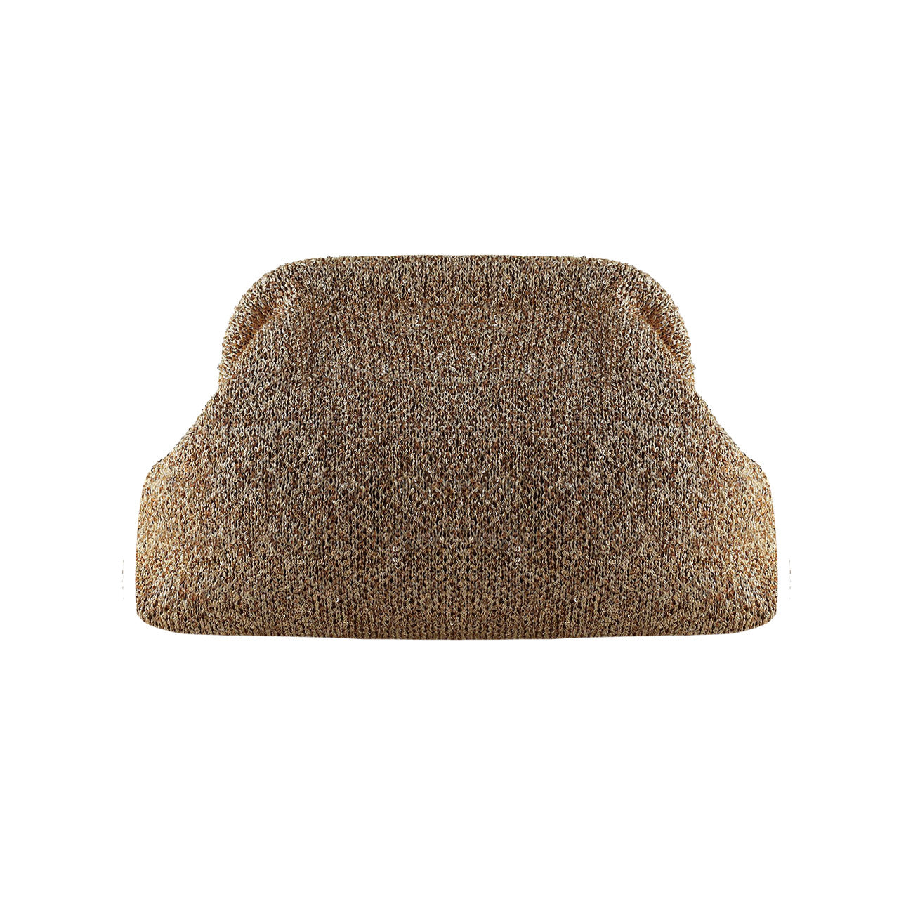Alba Clutch - Guldfarvet Glimmer