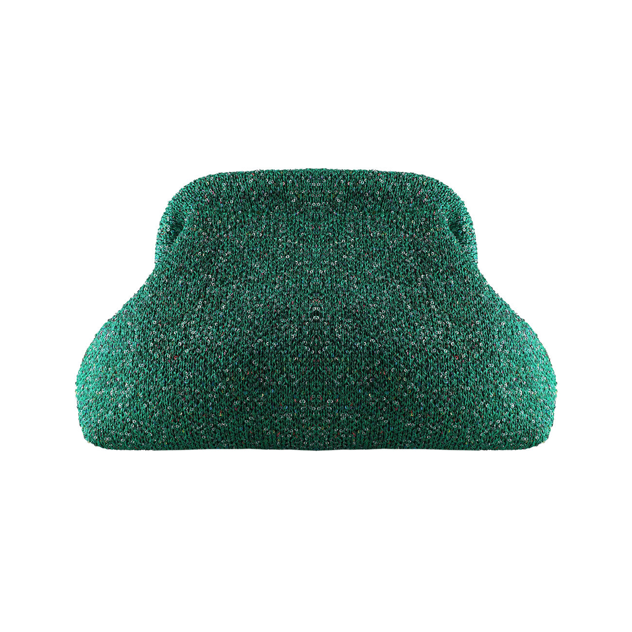 Alba Clutch - Grøn Glimmer