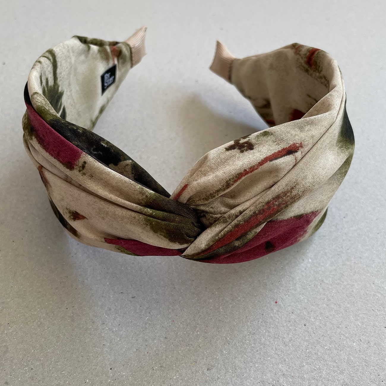 Kamma Hårbøjle - Beige/Bordeaux