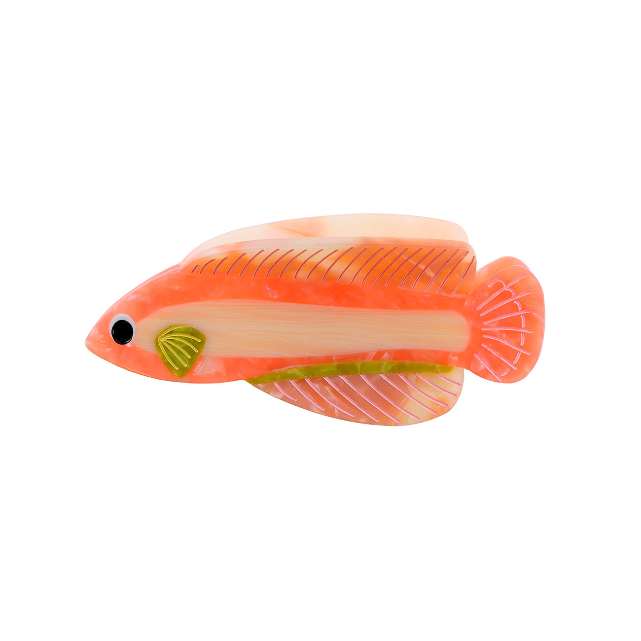 Rødfisk Hårklemme - Koral