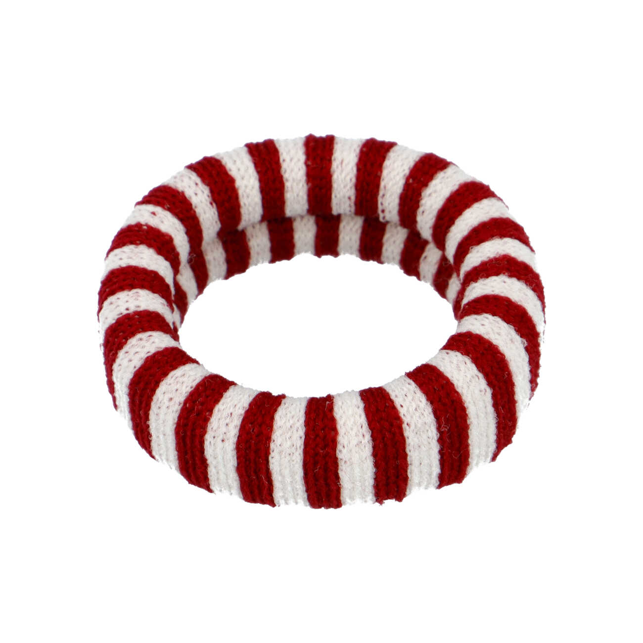 Ea Hårelastik - Bordeaux Stribet