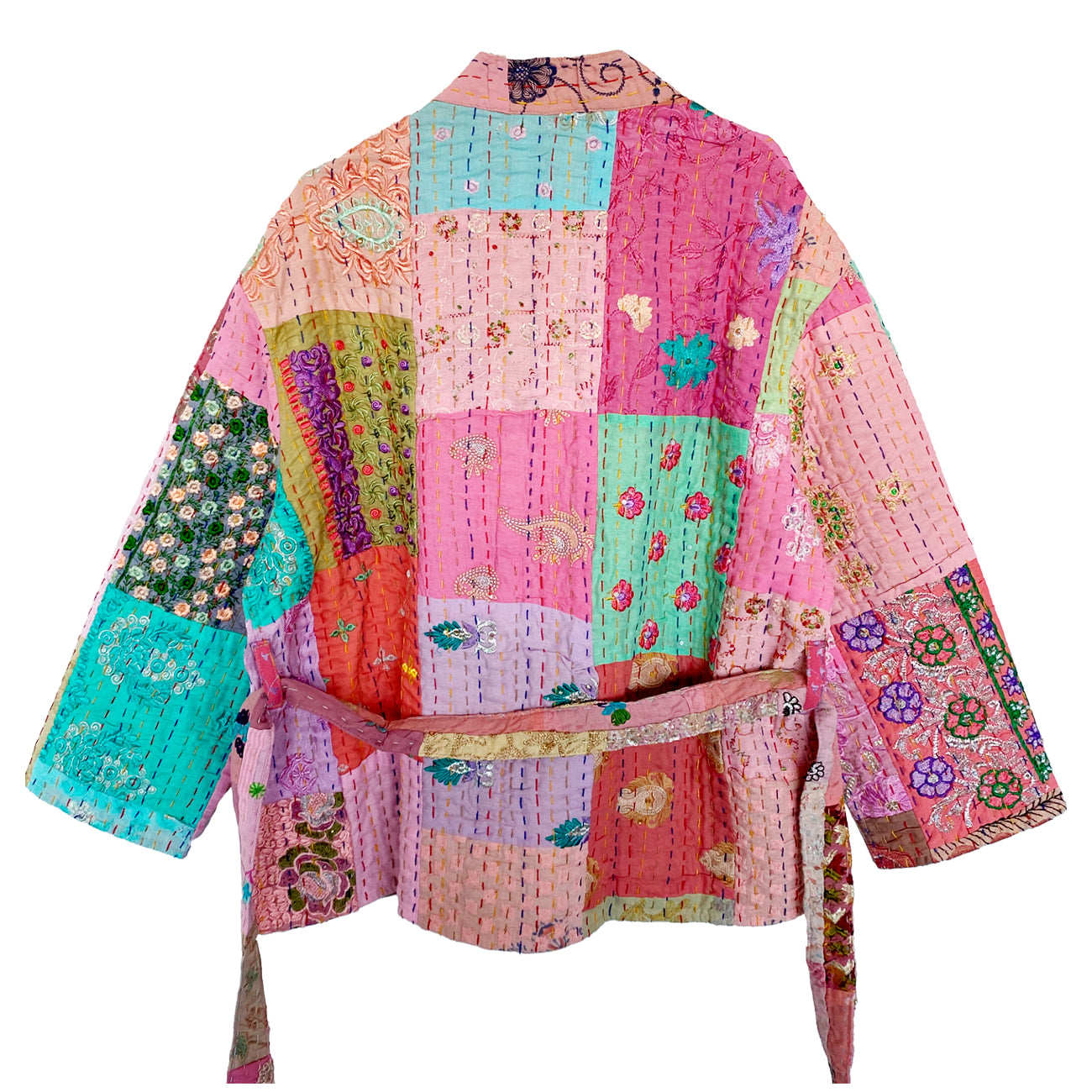 Julie Patchwork Jakke - Onesize - Nr. 14