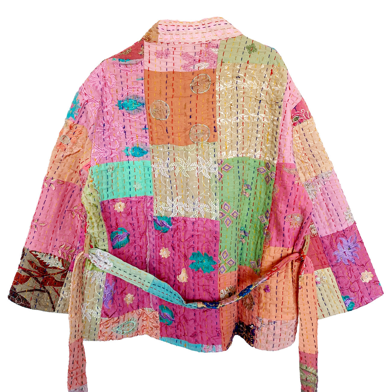 Julie Patchwork Jakke - Onesize - Nr. 16