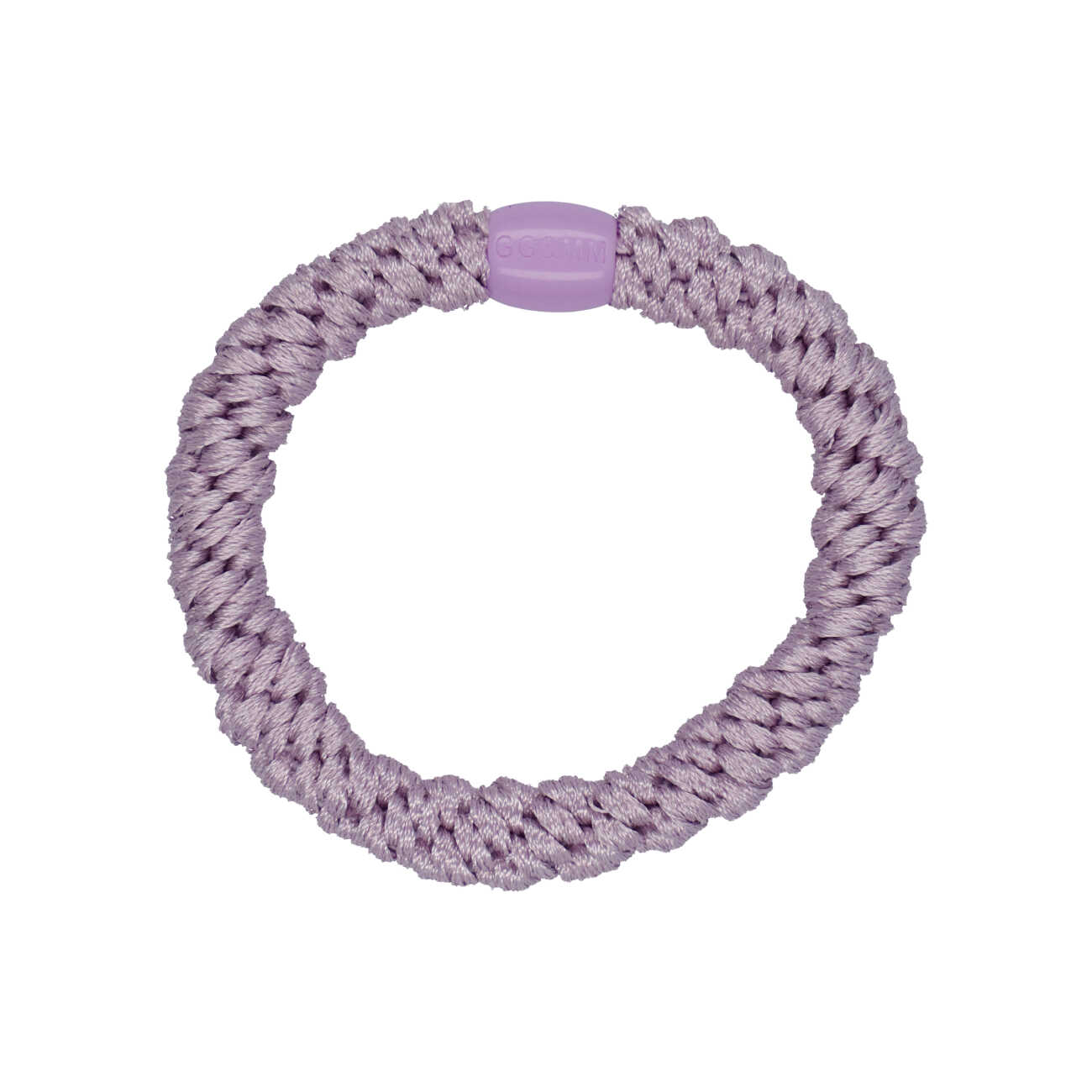Flettet Hårelastik - Basic Dusty Purple