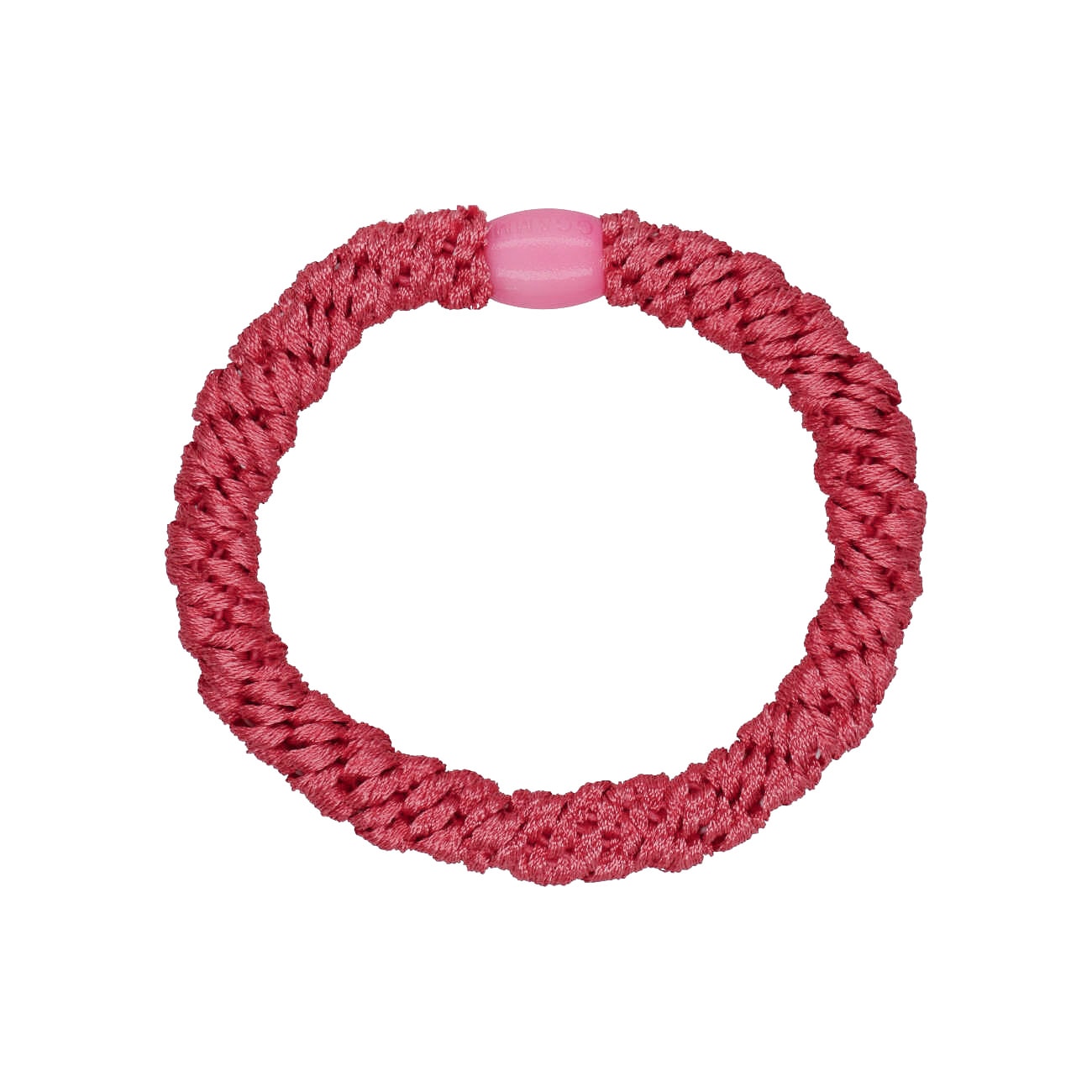 Flettet Hårelastik - Basic Dark Raspberry