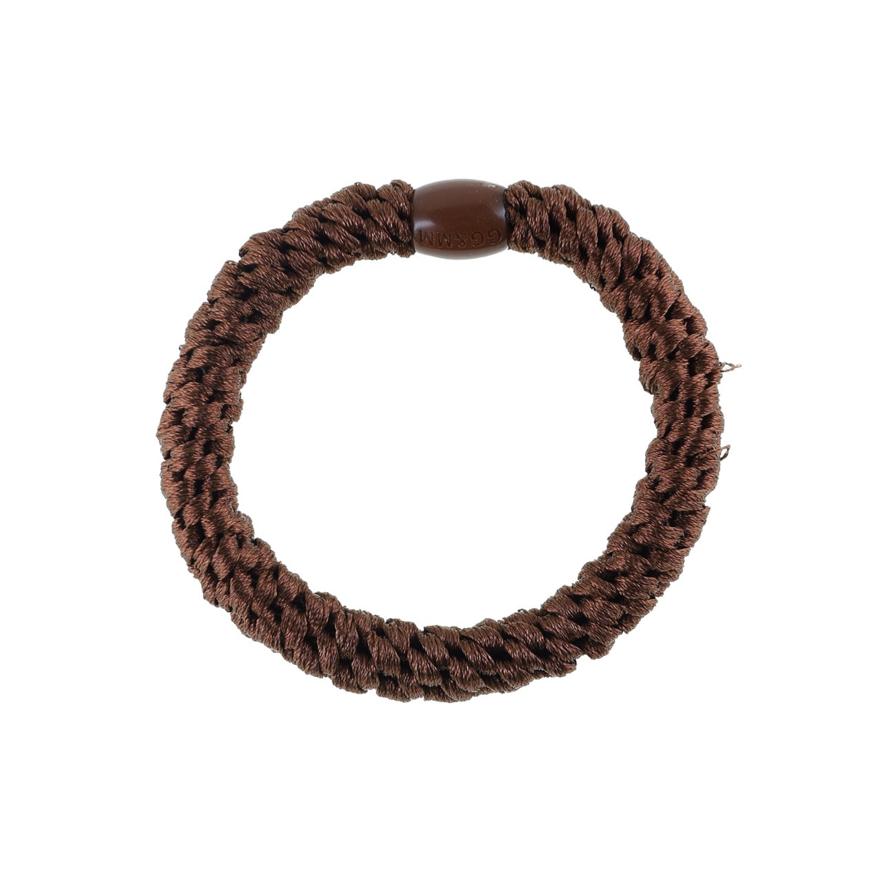 Flettet Hårelastik - Kastanje