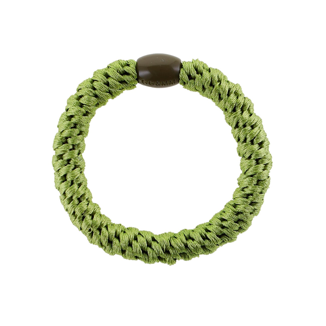 Flettet Hårelastik - Matcha