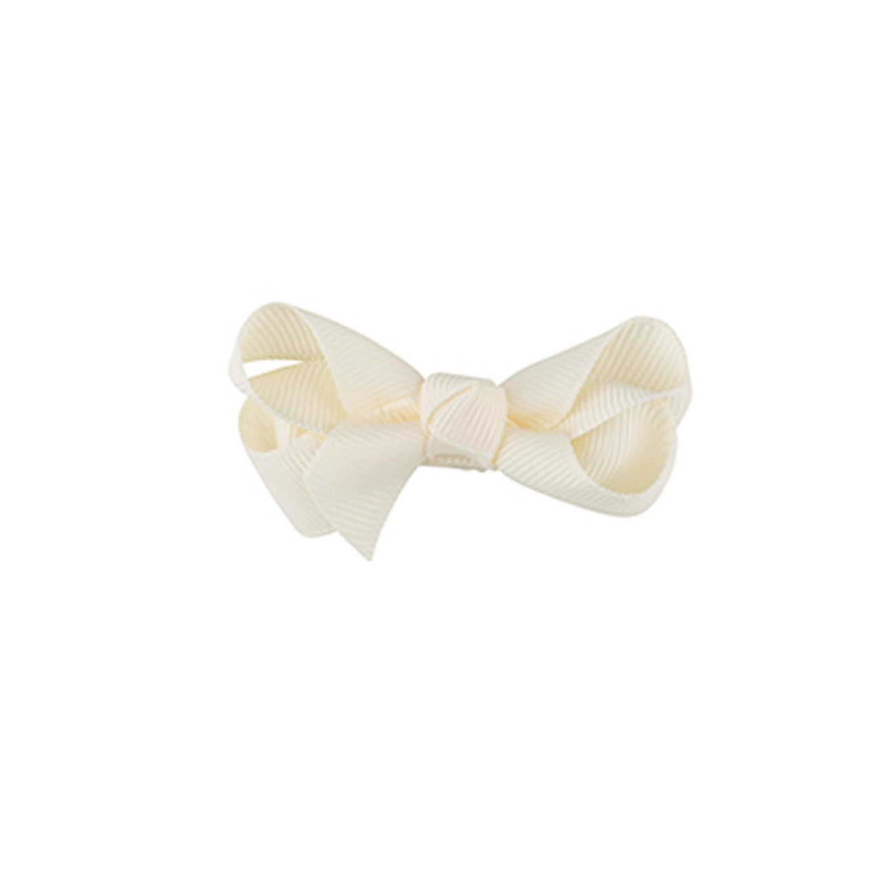 Klassisk Sløjfe - Råhvid - 6 cm