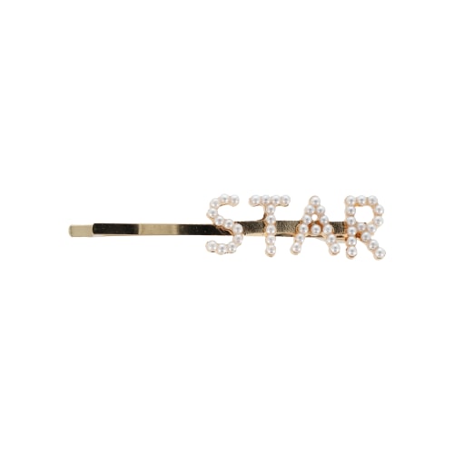 Hårnål "STAR" m. Perler