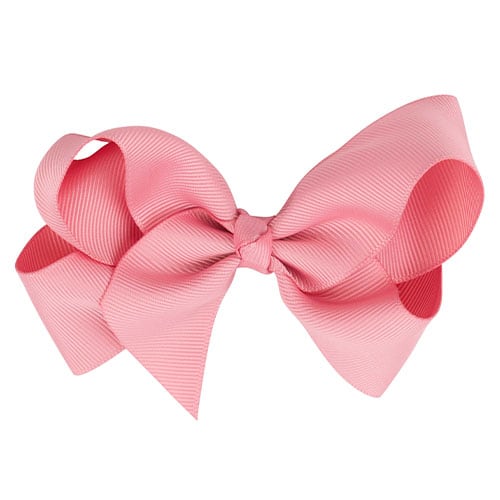 Klassisk Sløjfe - Sweet Rose - 10 cm