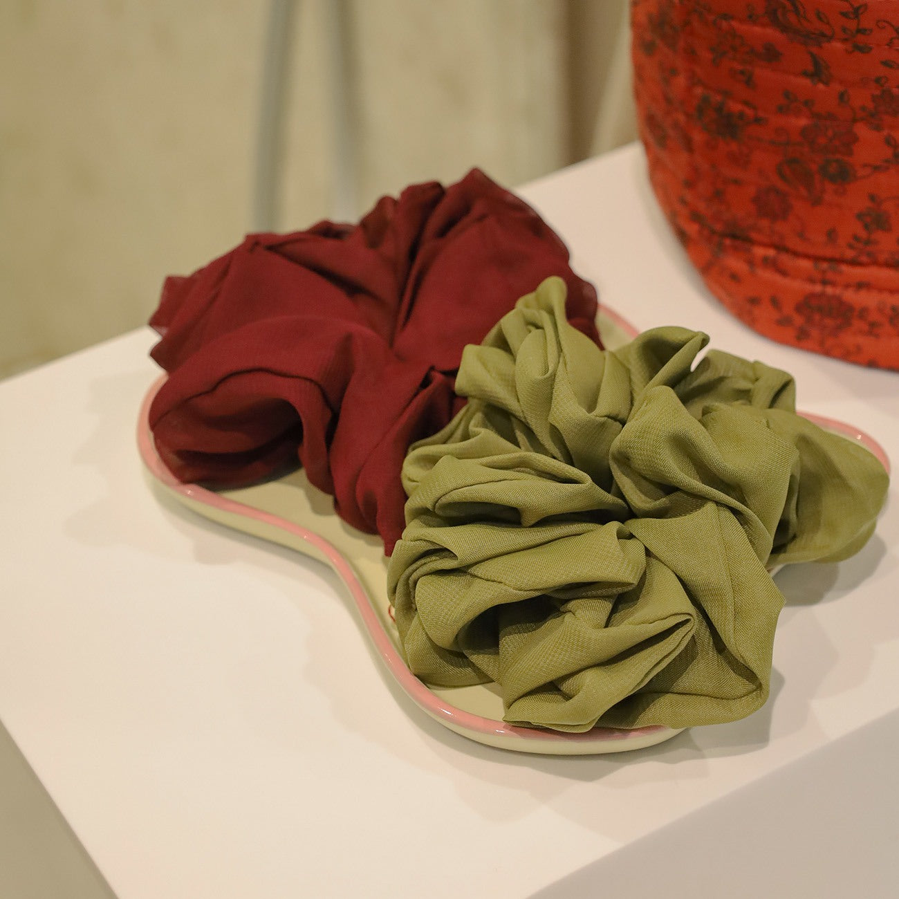 Esmi Scrunchie - Rustbrun