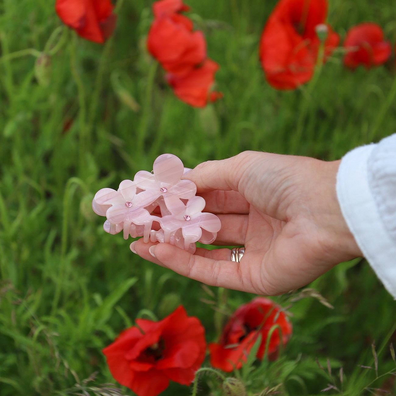 Emma Hårklemme - Rosa