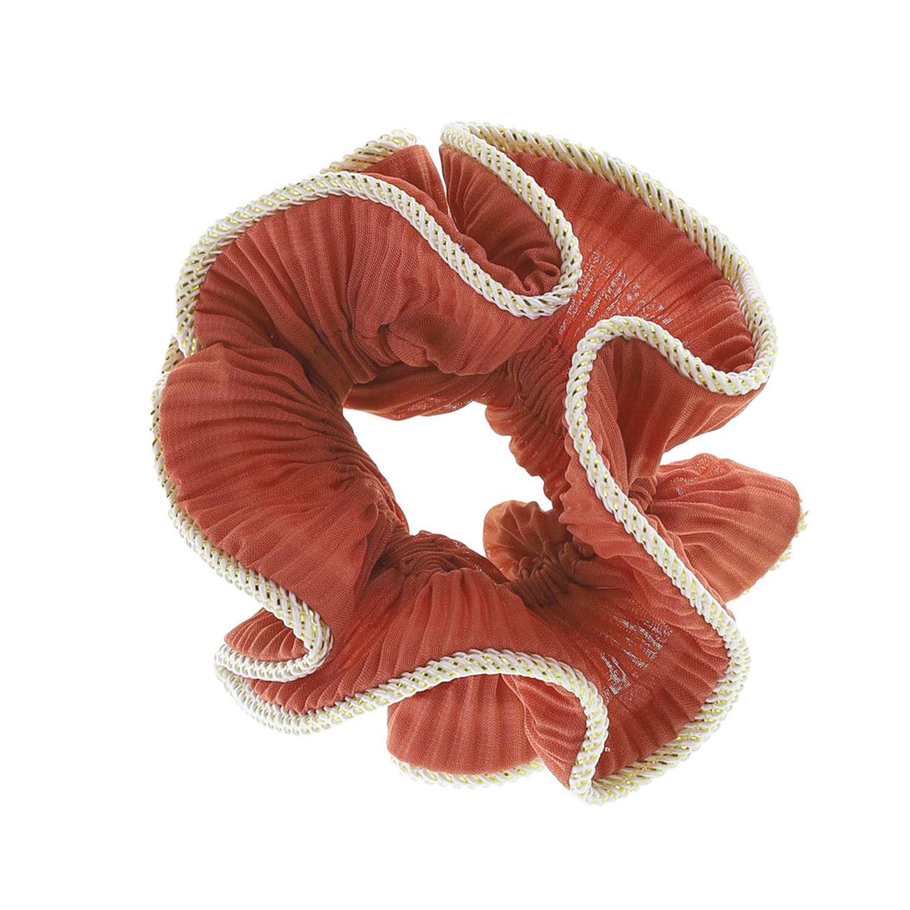 Lilje Scrunchie - Rustbrun