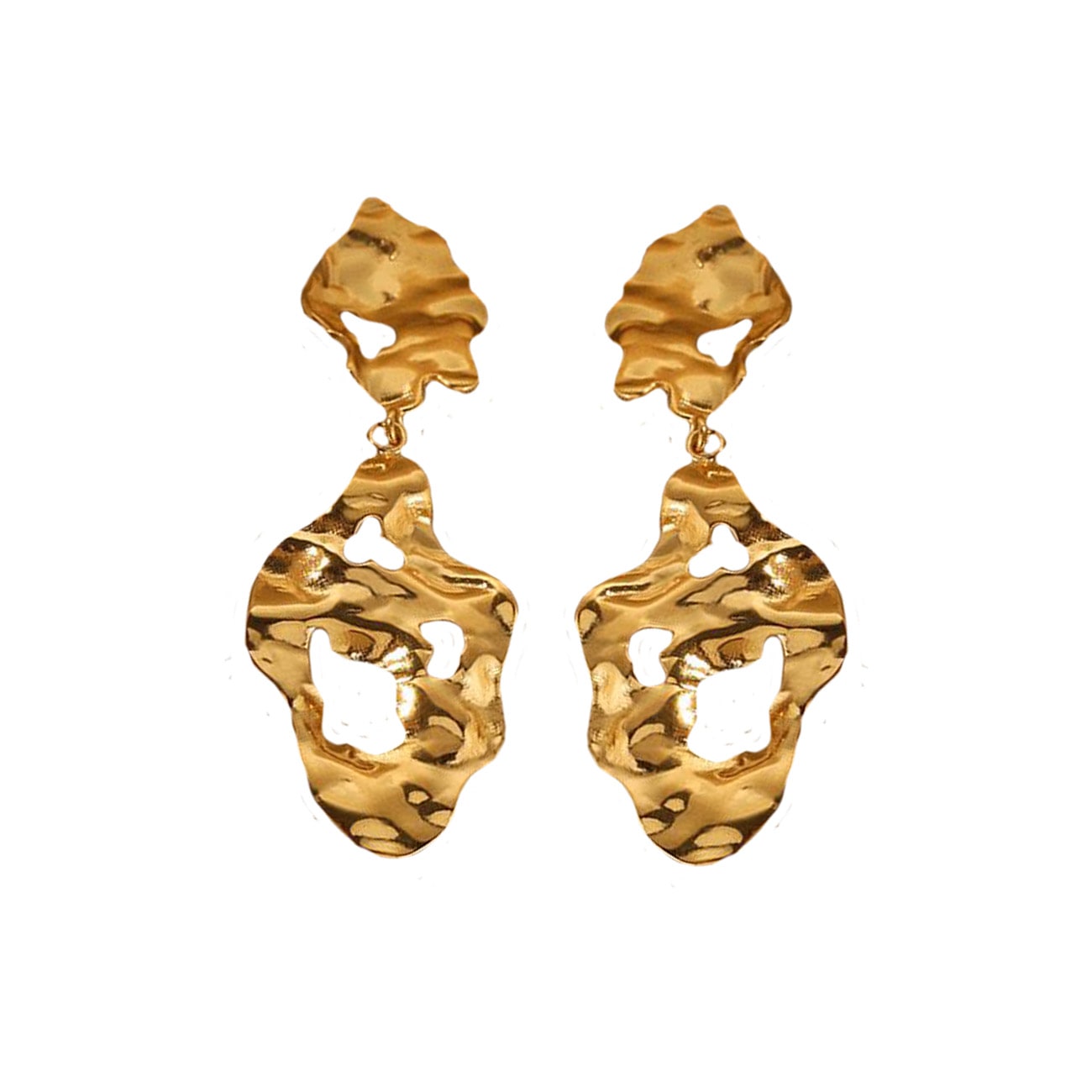 Sofia Øreringe - Forgyldt