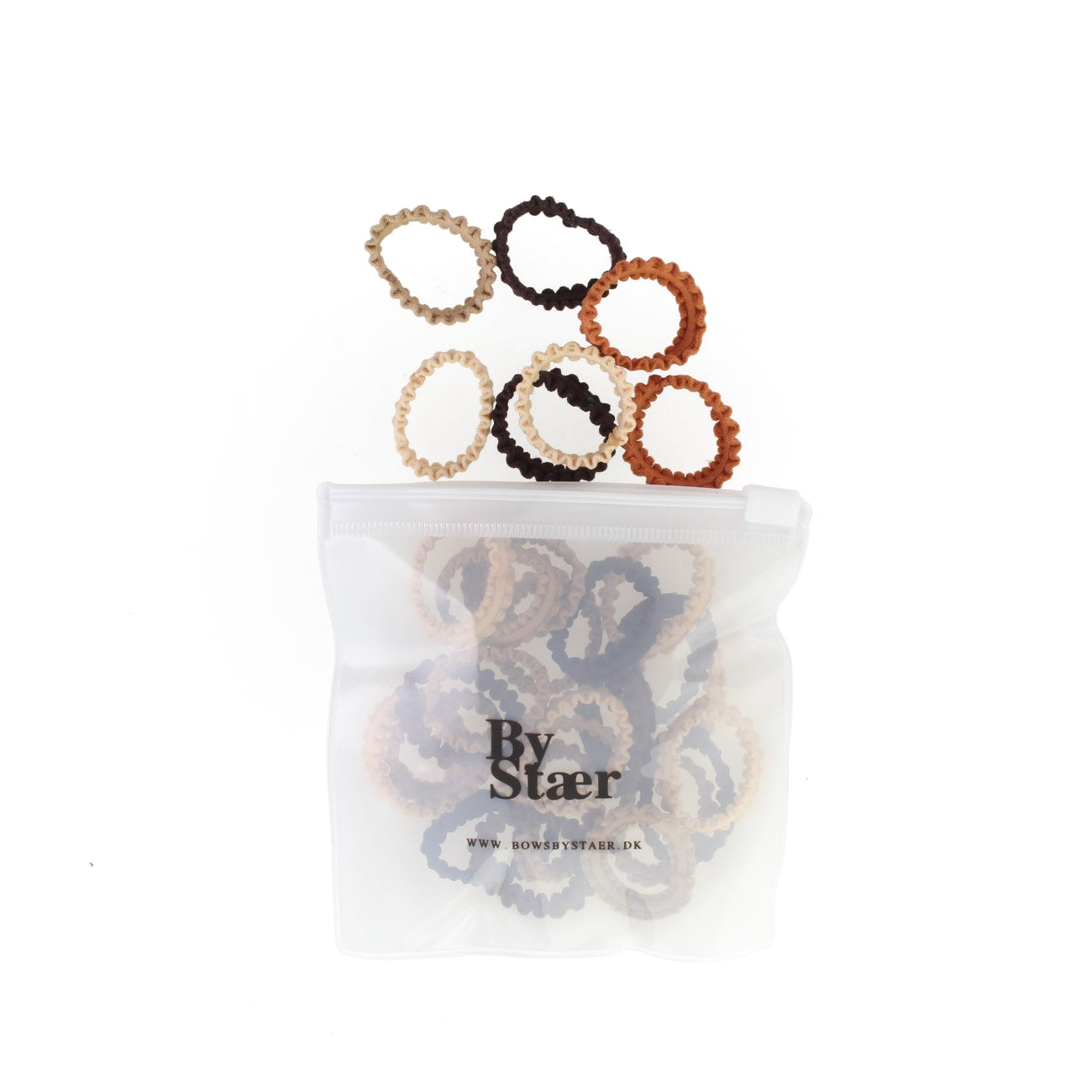 Mini Hårelastikker - Mix 11 (50 stk)