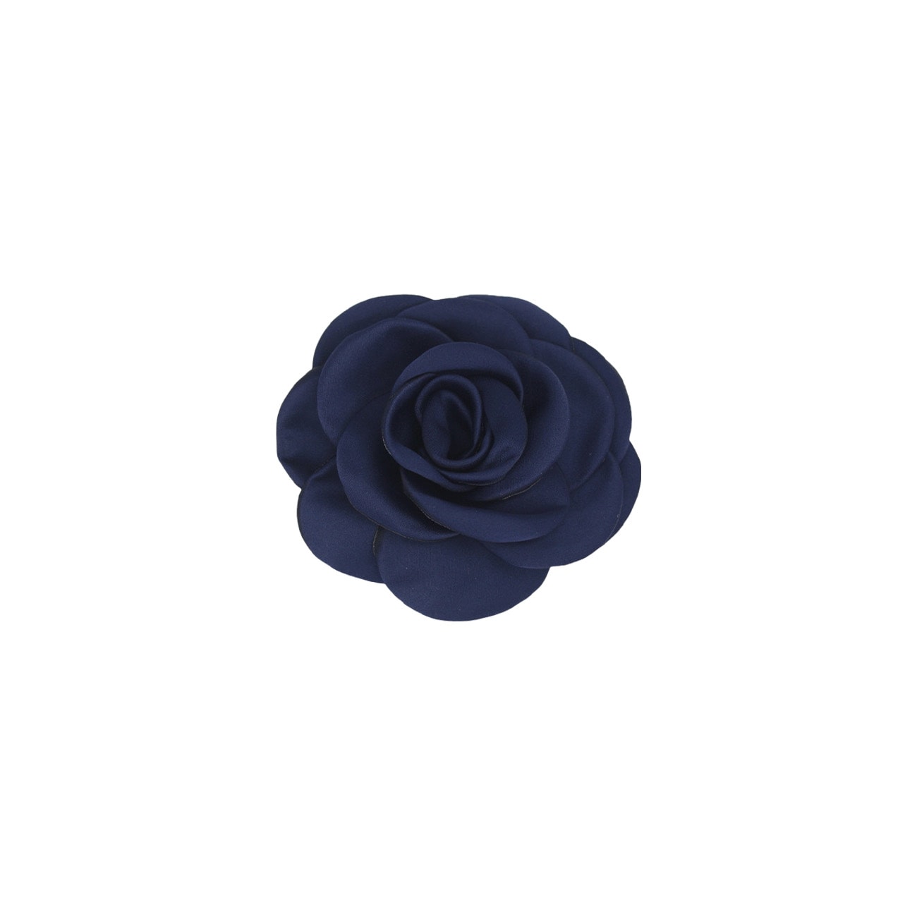 Karla Hårklemme - Navy Satin