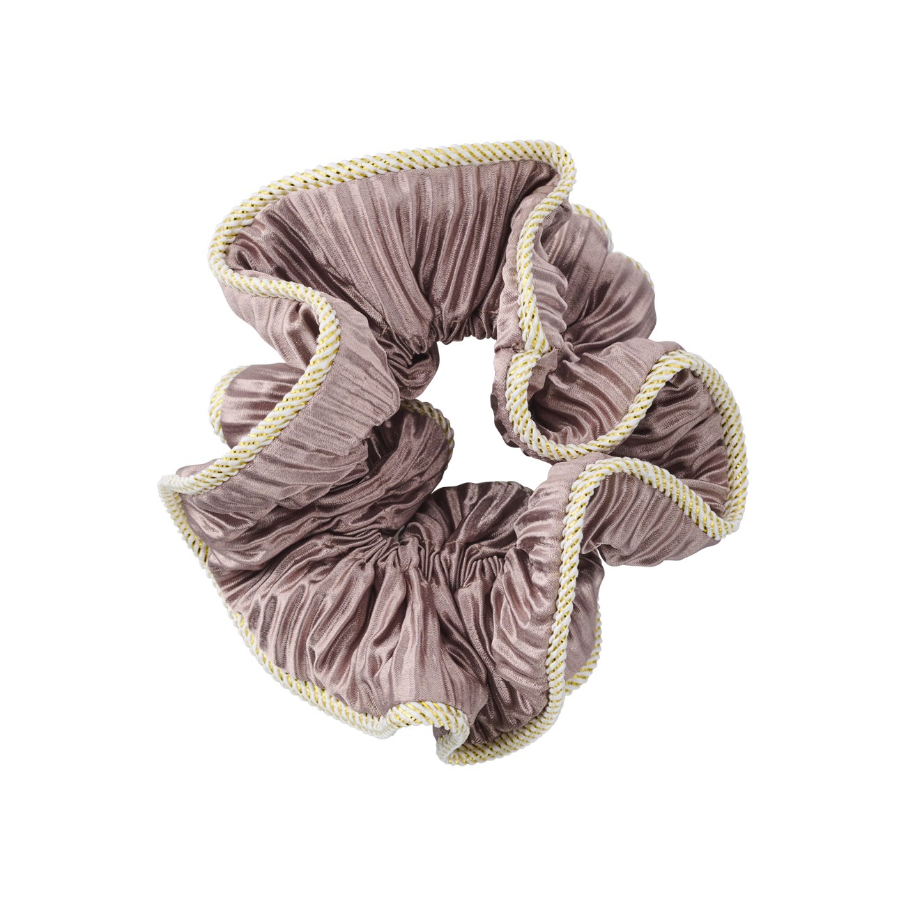Lilje Scrunchie - Satin Gammelrosa