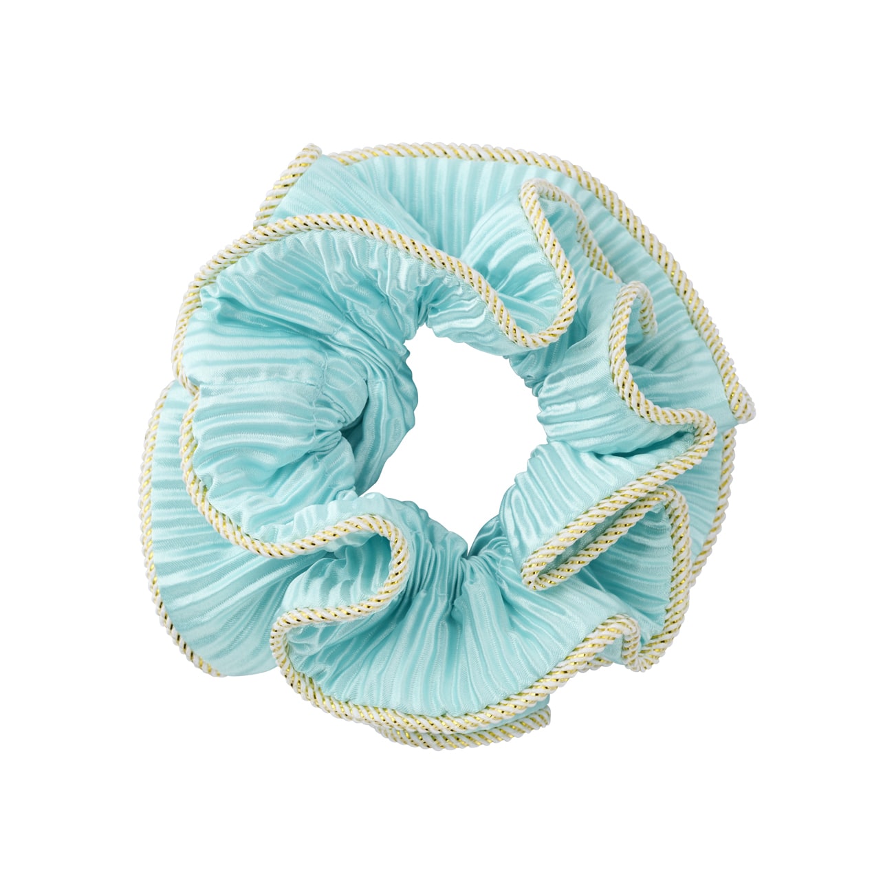 Lilje Scrunchie - Satin Lyseblå