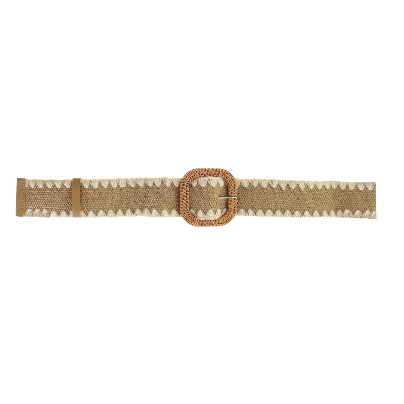 Nancy Elastik Bælte - Onesize - Beige