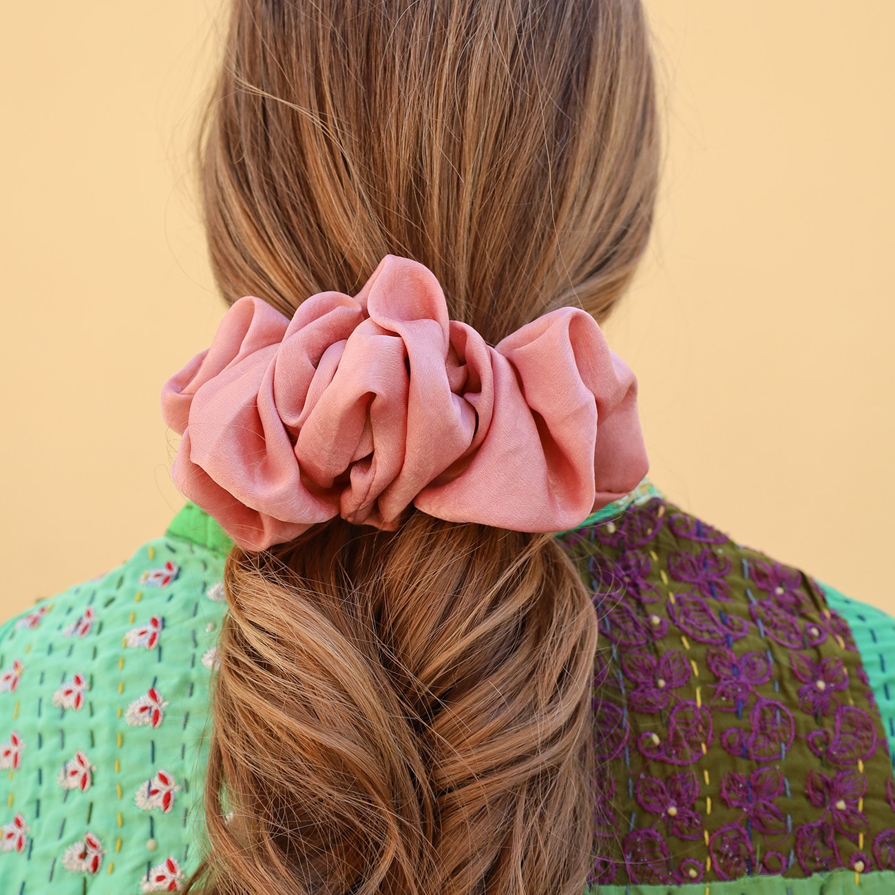 Isabella Scrunchie - Gammelrosa