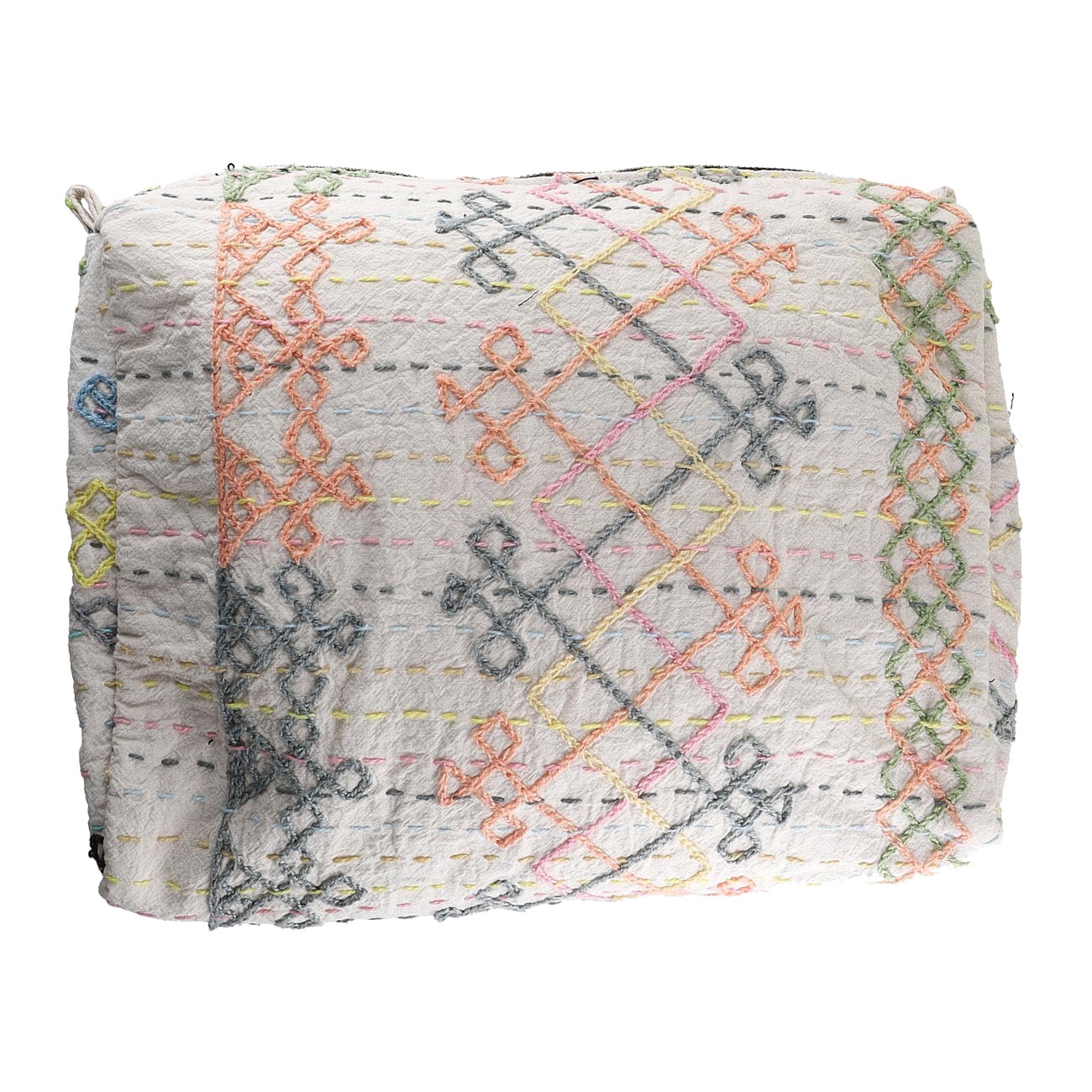 Juna Broderet Toilettaske - Nr. 74