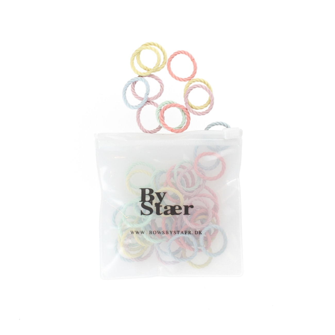 Mini Hårelastikker - Mix 5 (50 stk)