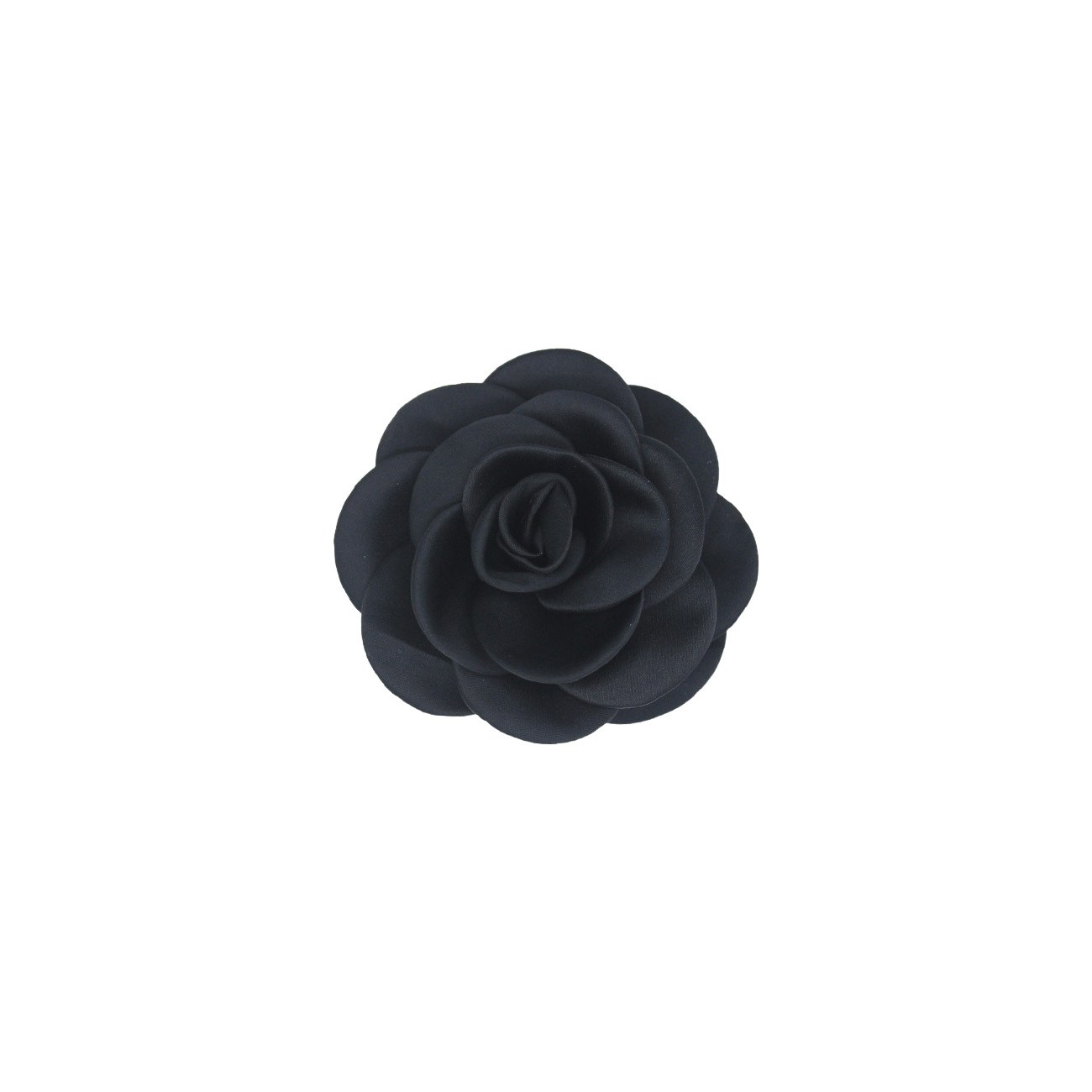 Karla Hårklemme - Sort Satin