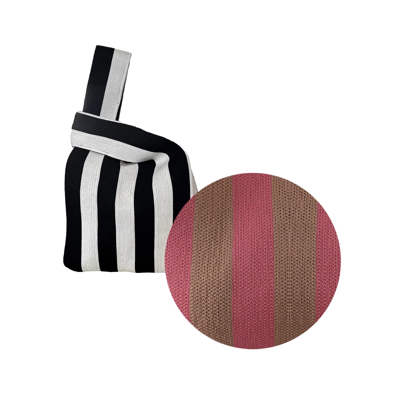 Filippa Net - Rosa/Beige Stribet