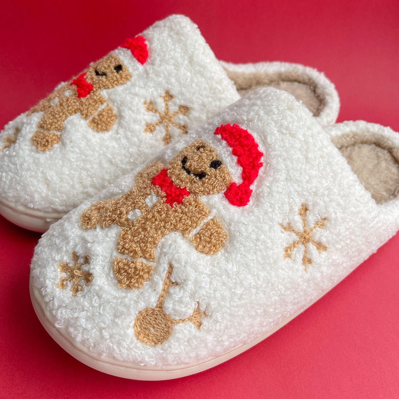 Slippers Honningkagemand - Beige