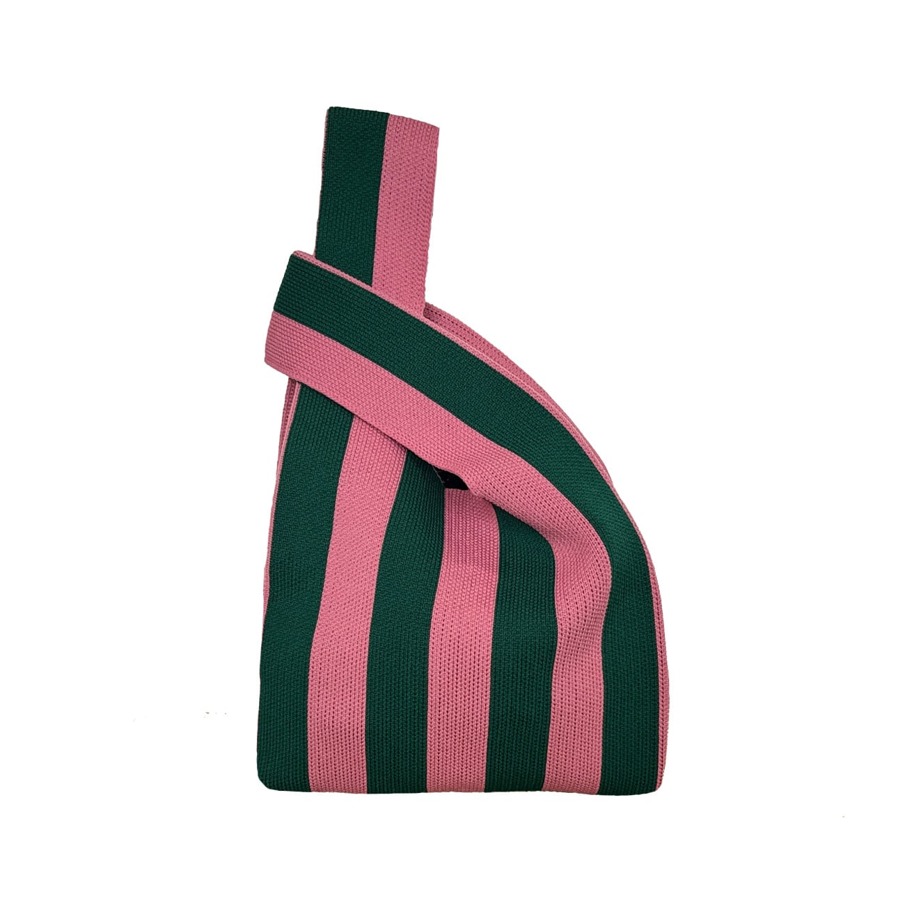 Filippa Net - Flaskegrøn/Rosa Stribet