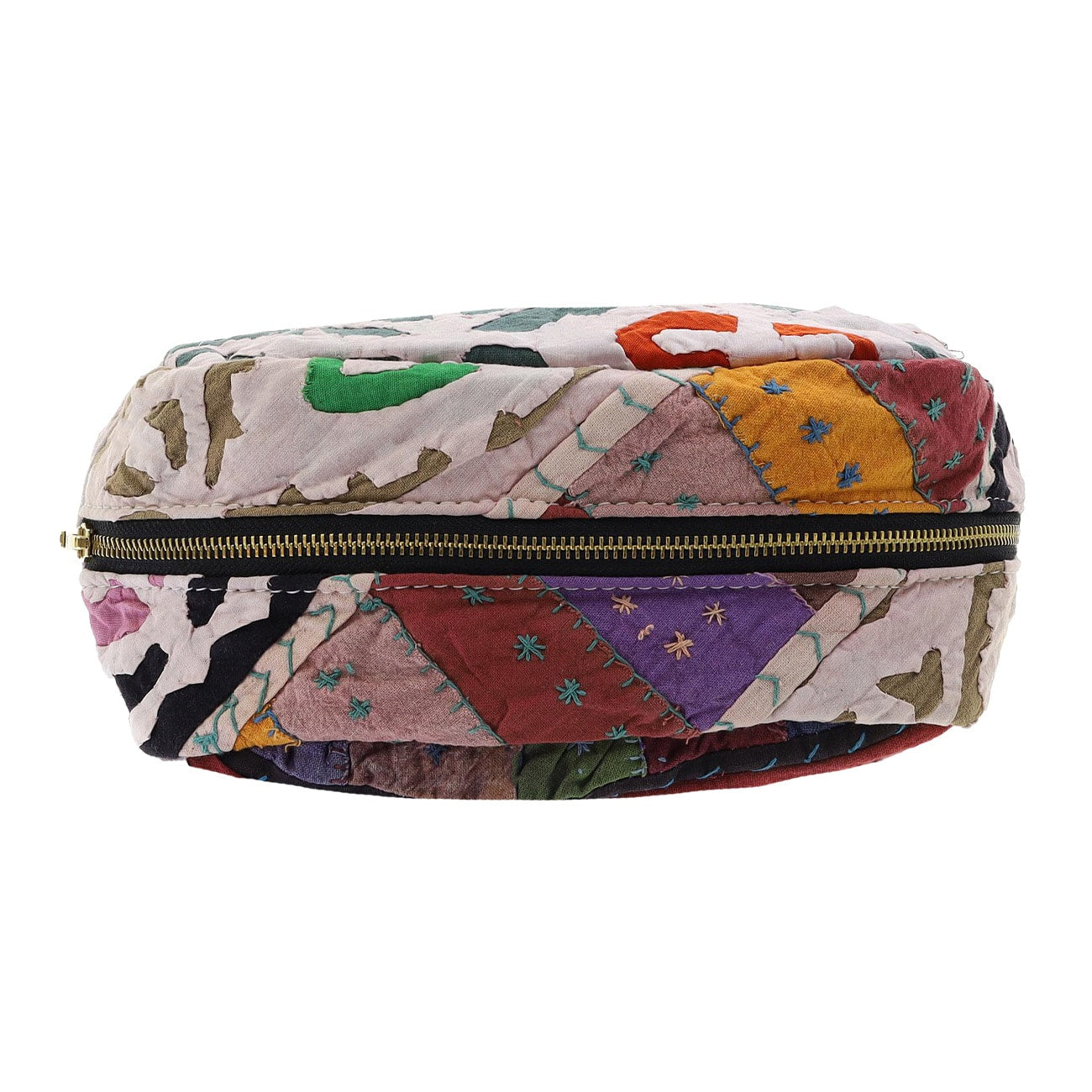 Mila Patchwork Makeup Taske - Nr. 37