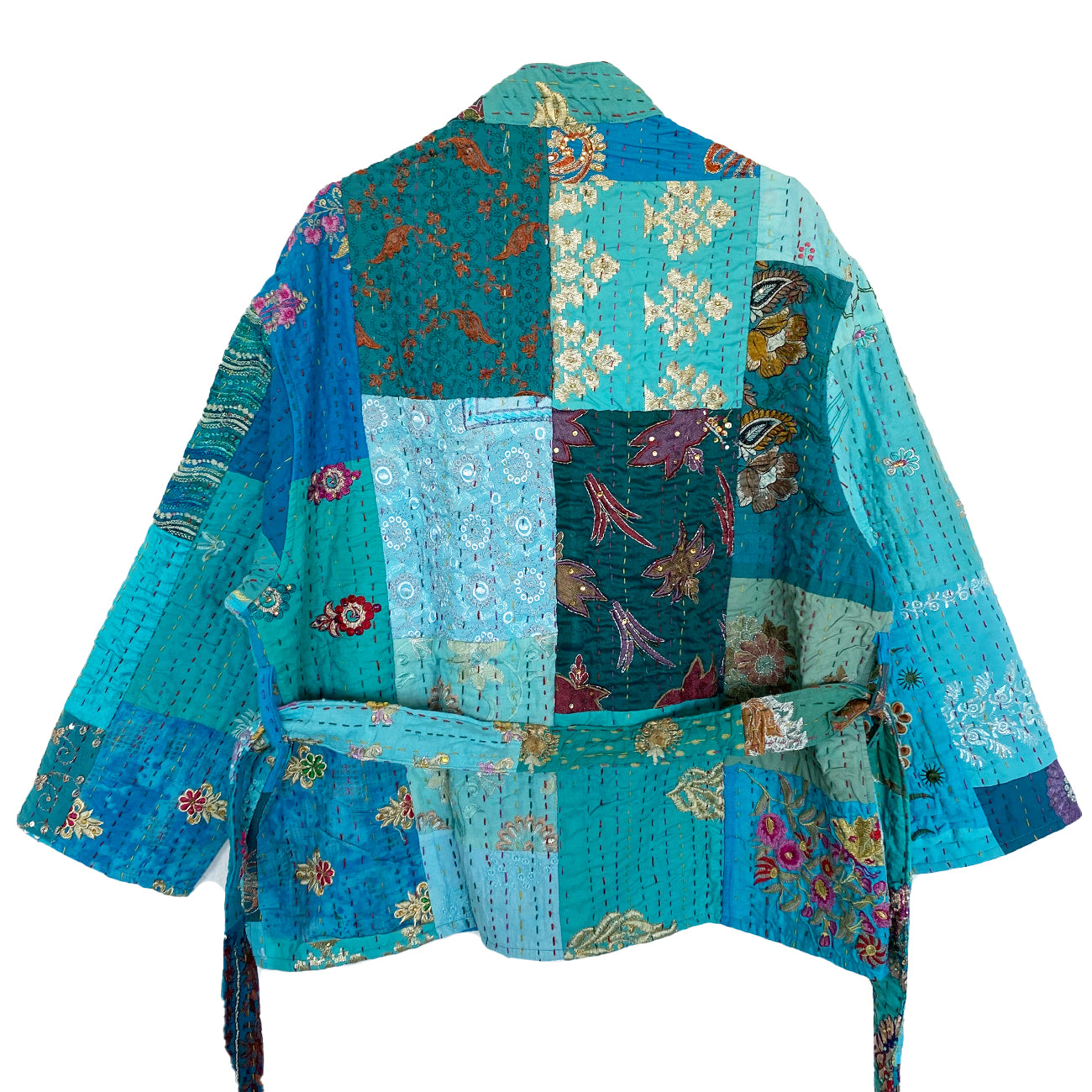 Julie Patchwork Jakke - Onesize - Nr. 33