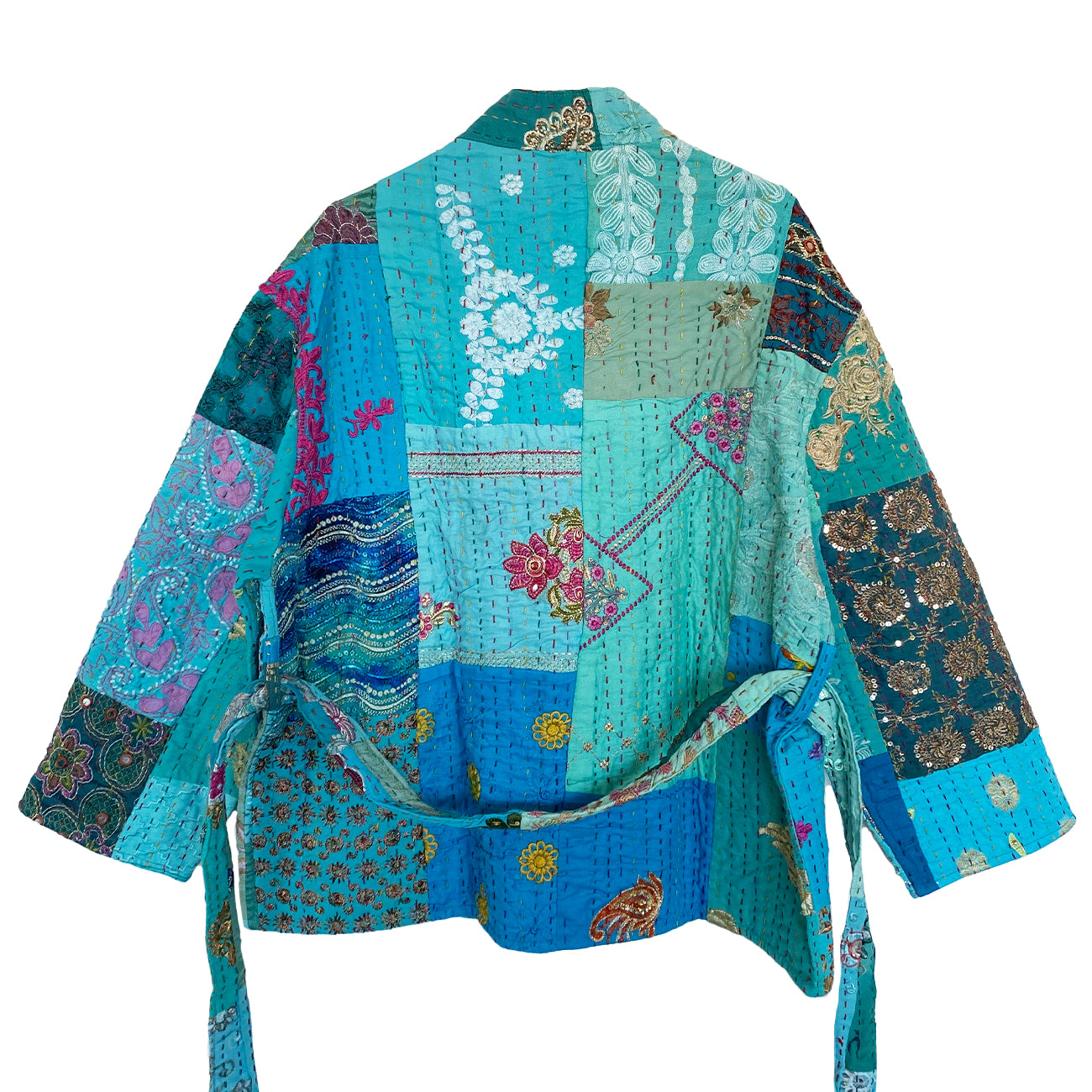 Julie Patchwork Jakke - Onesize - Nr. 34