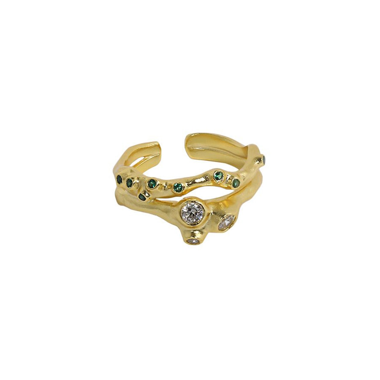 Erica Ring - 925S Forgyldt