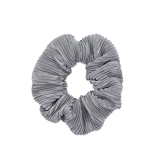 Scrunchie - Plissé Grey