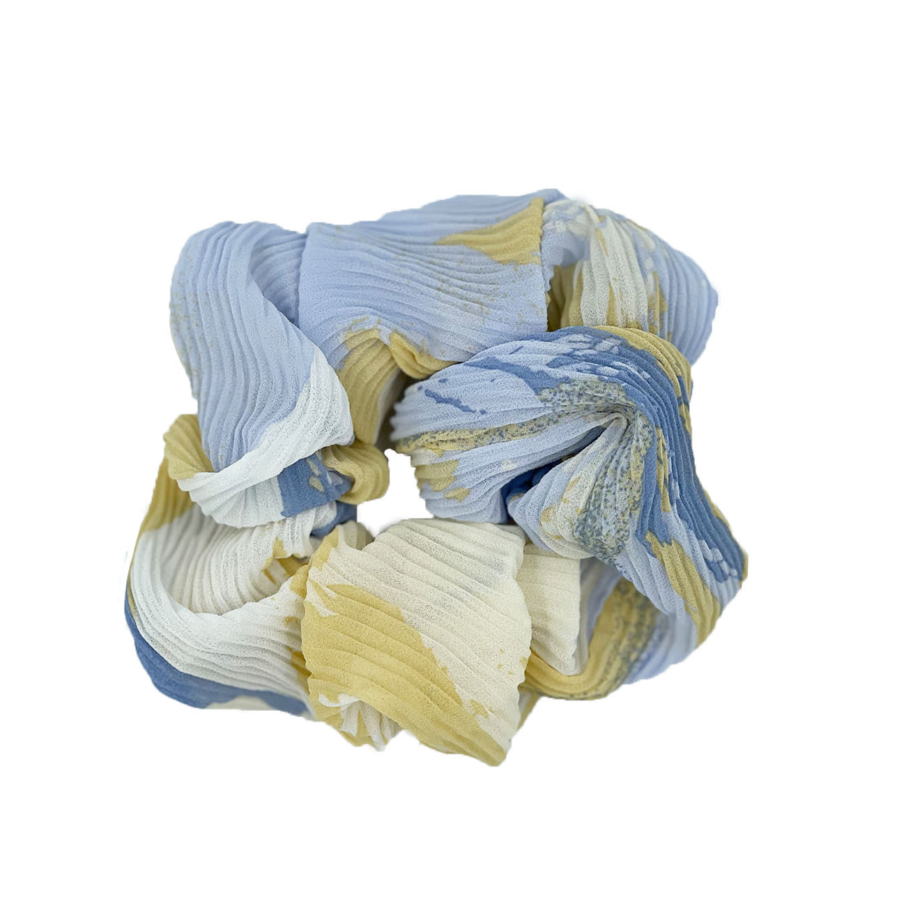 Natasja Scrunchie - Dip Dye Blå