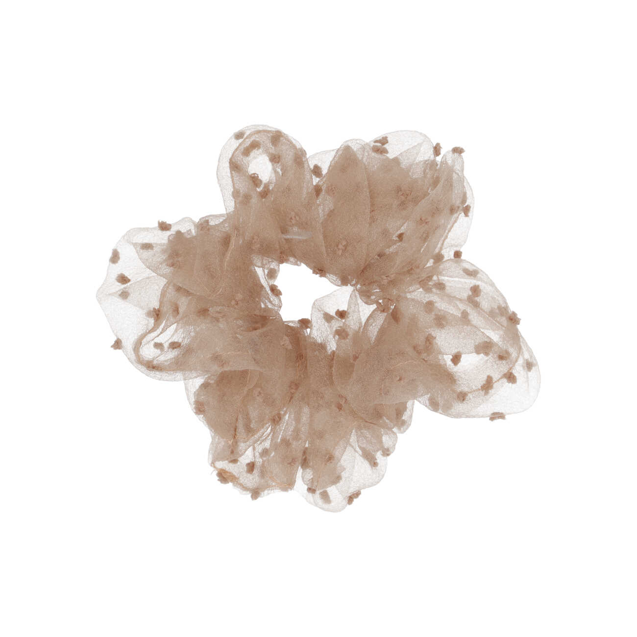 Naomi Scrunchie - Støvet Brun