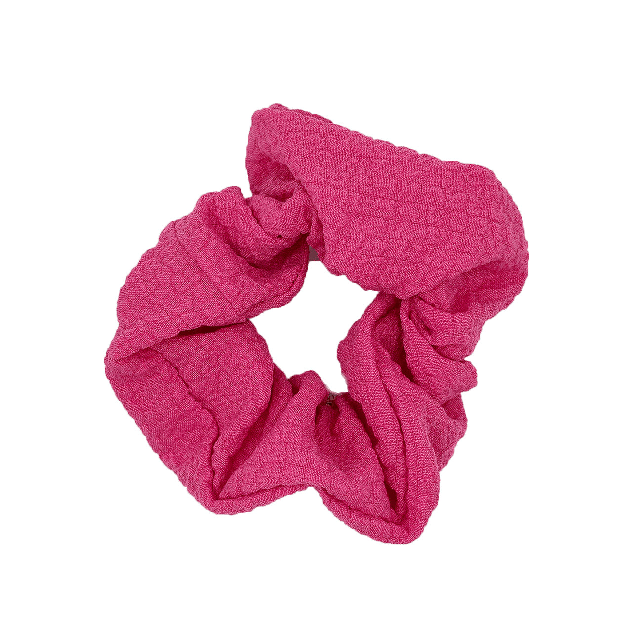 Wilma Scrunchie - Neon Pink