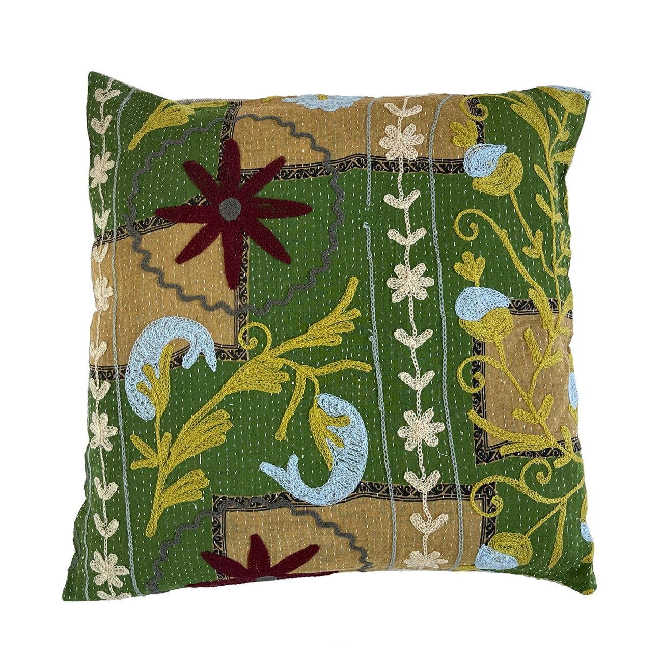 Trille Suzani Kantha Pudebetræk - Nr. 05
