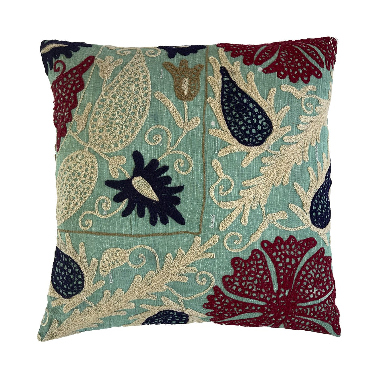 Trille Suzani Kantha Pudebetræk - Nr. 12