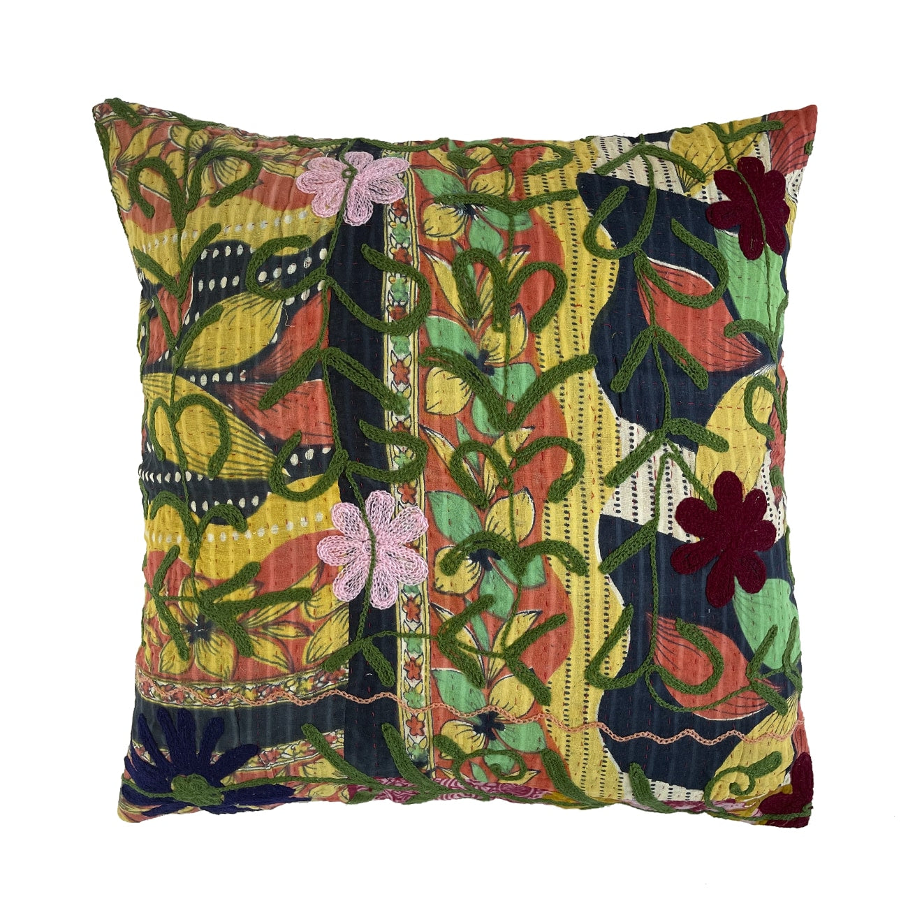 Trille Suzani Kantha Pudebetræk - Nr. 13