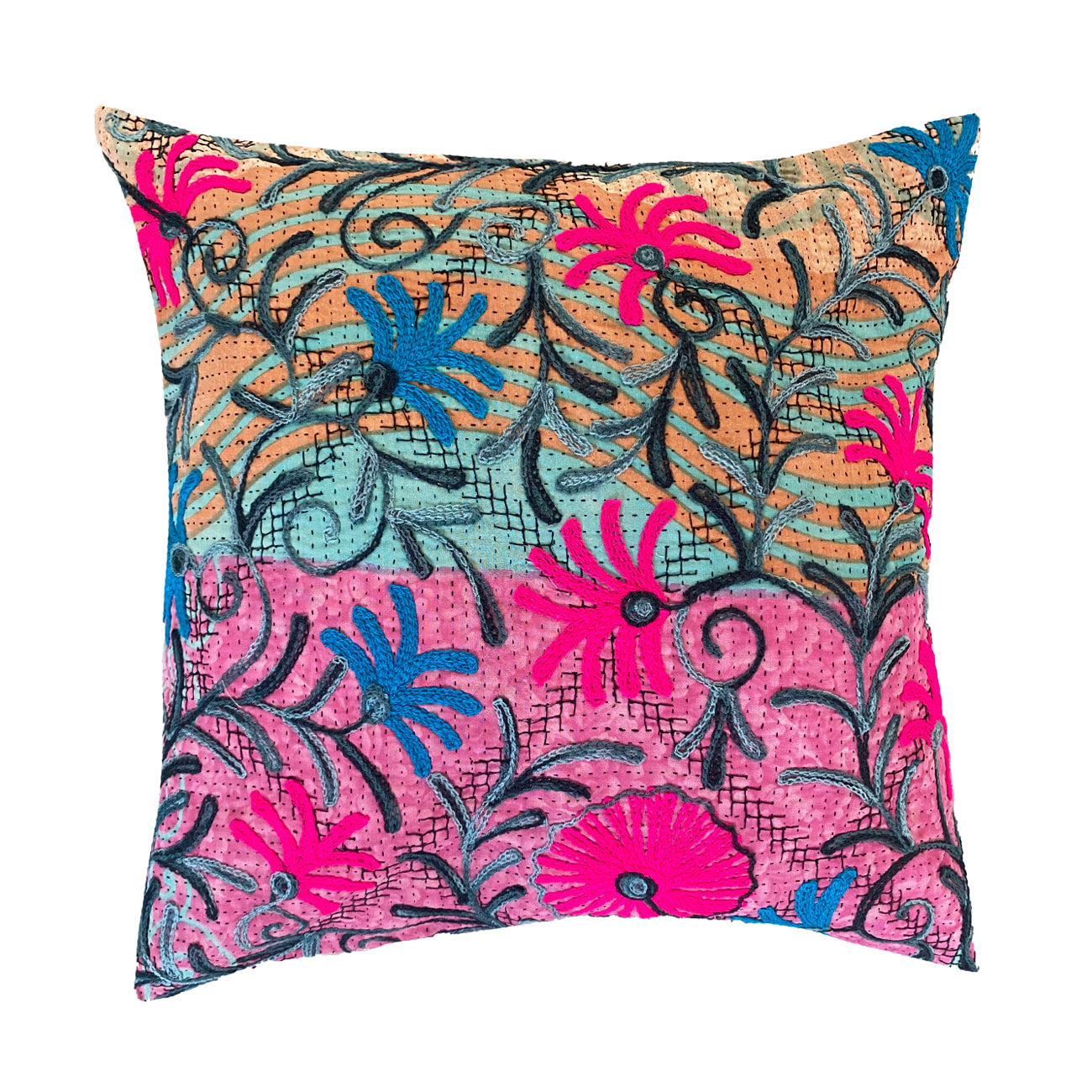 Trille Suzani Kantha Pudebetræk - Nr. 27